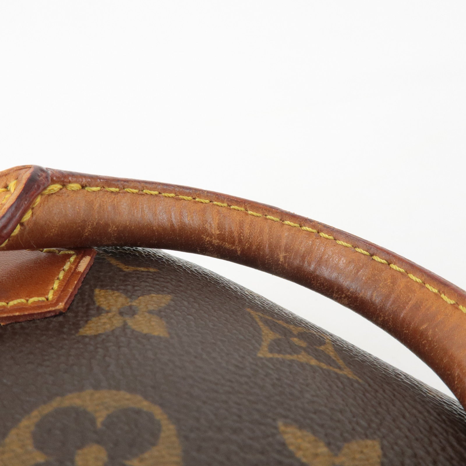 Louis Vuitton Monogram Mini Speedy Hand Bag Brown M41534 Used