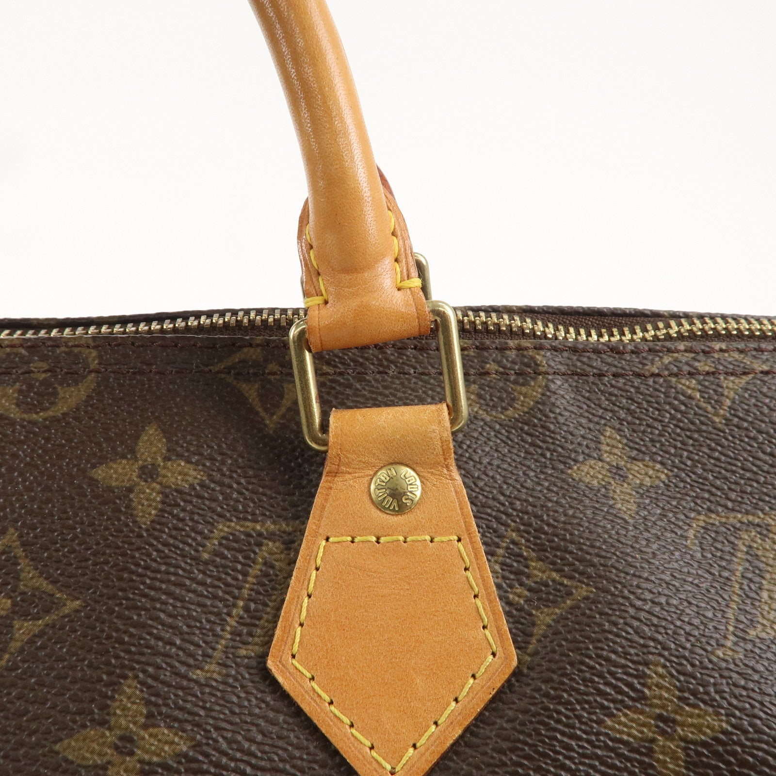 Louis Vuitton Monogram Speedy 35 Hand Bag Boston Bag M41524