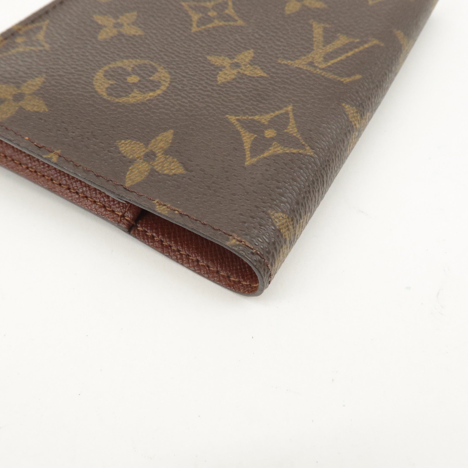 Louis Vuitton Monogram Agenda PM Planner Cover Brown R20005