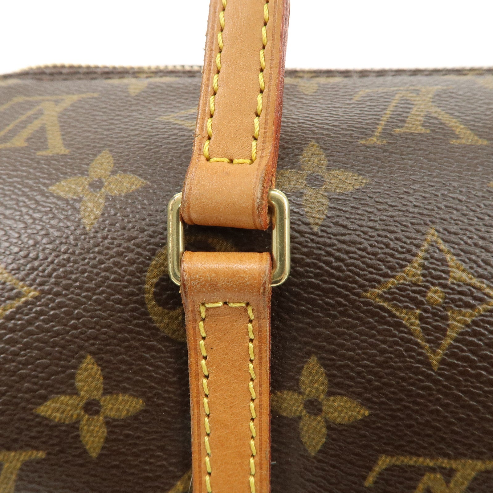 Louis Vuitton Monogram Papillon 30 Hand Bag New Style M51385 Used