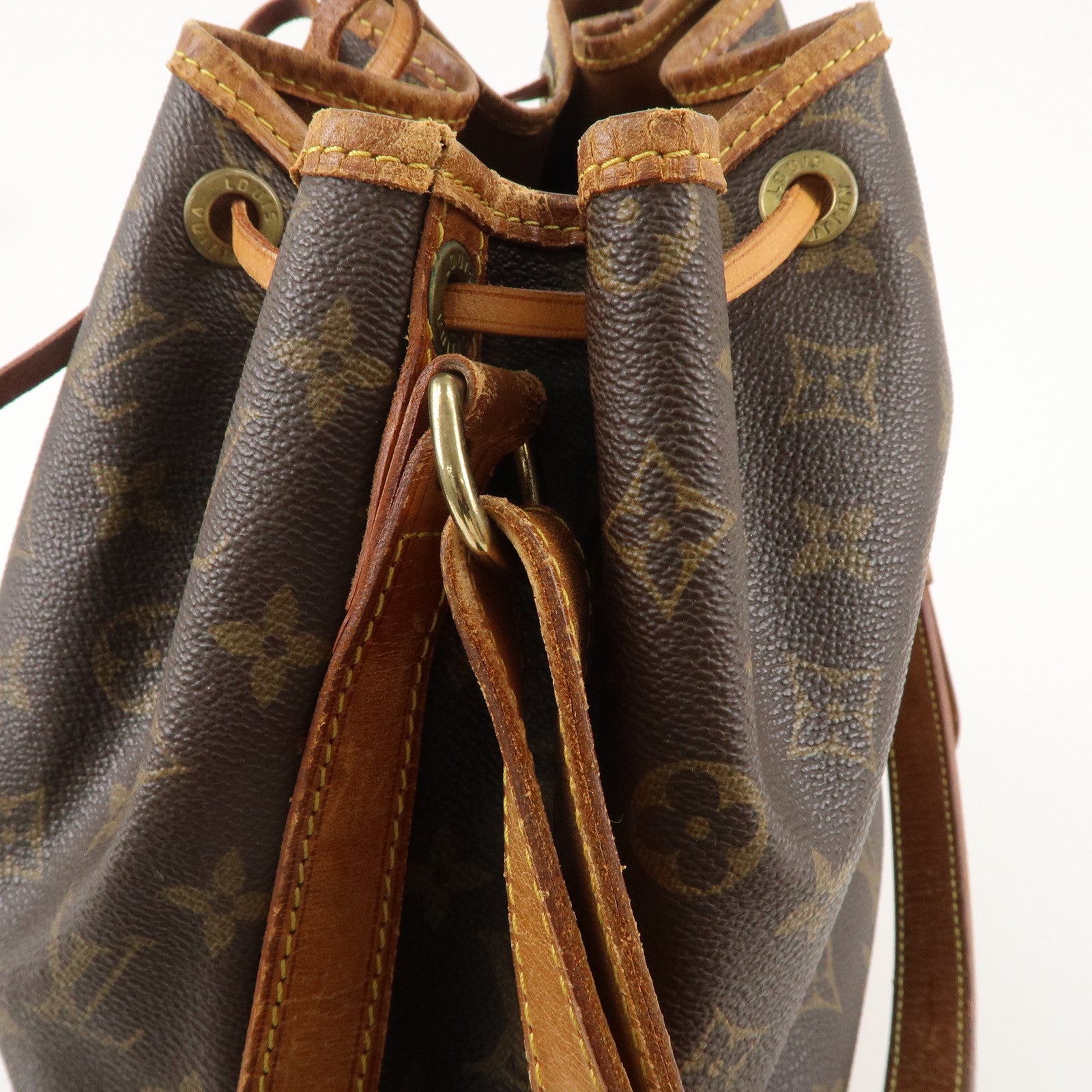 Louis Vuitton Monogram Noe Shoulder Bag Hand Bag Brown M42224