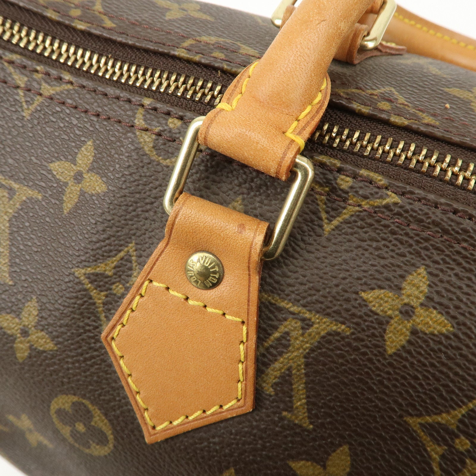 Louis Vuitton Monogram Speedy 35 Hand Bag Boston Bag M41524 Used