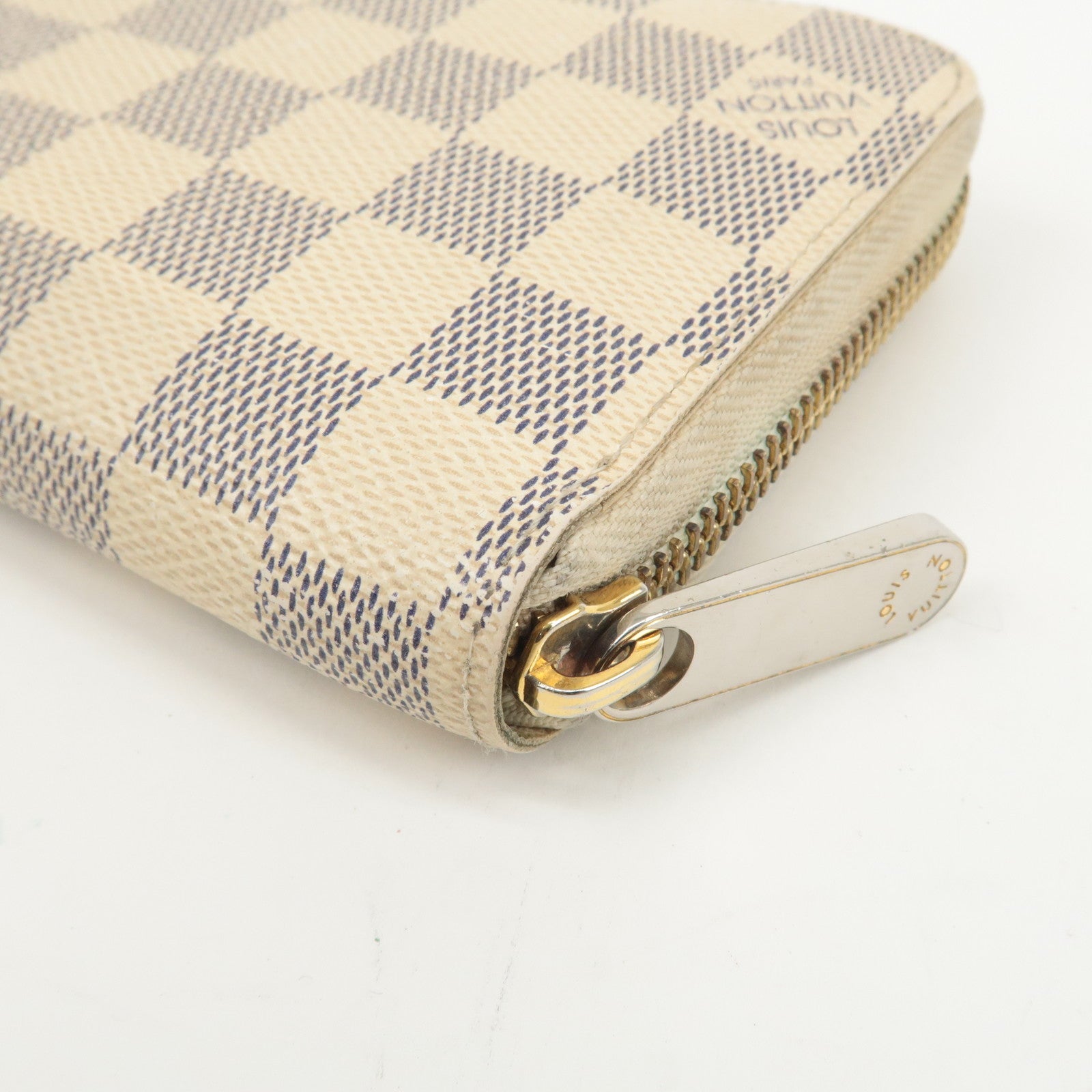 Louis Vuitton Damier Azur Zippy Wallet Long Wallet N60019