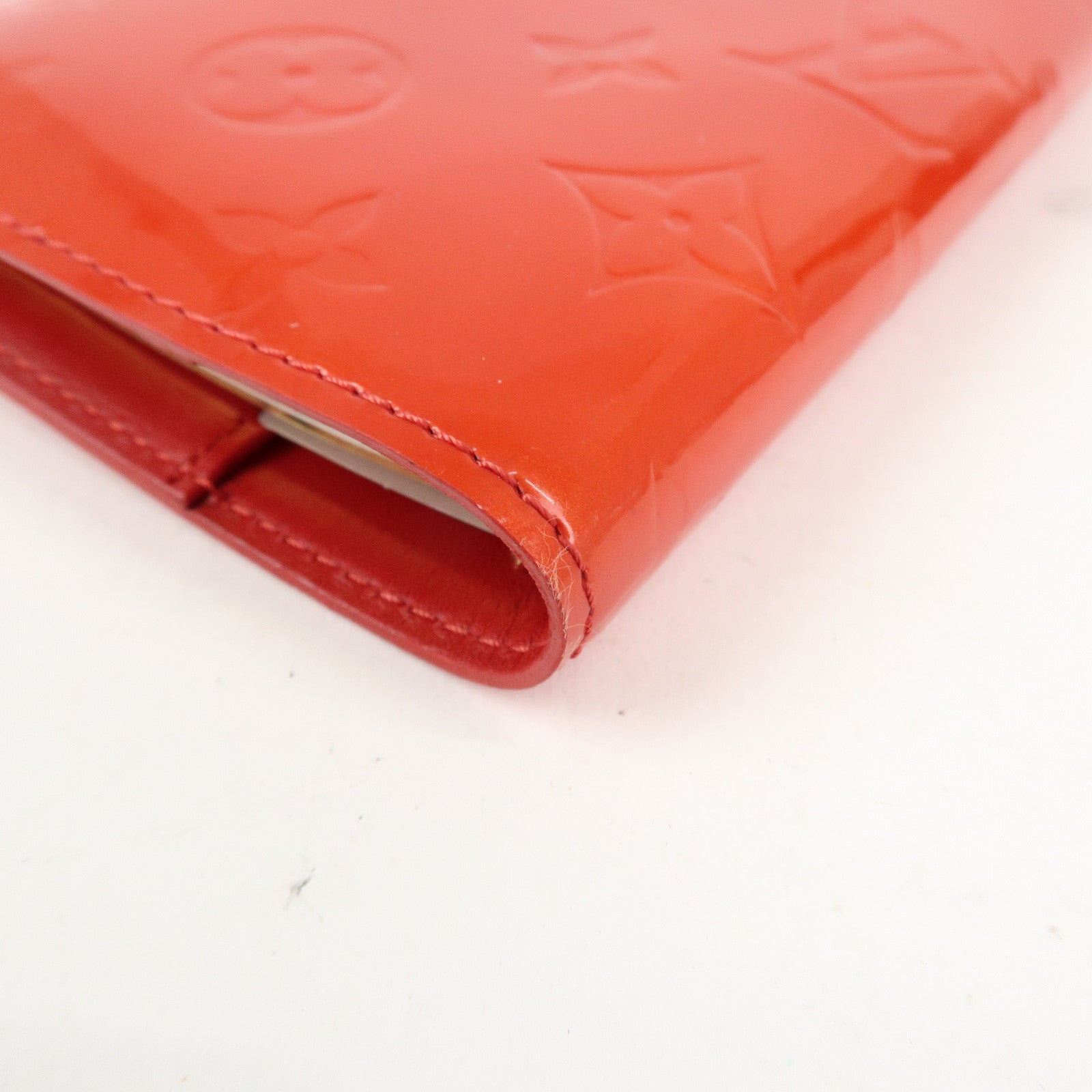 Louis Vuitton Monogram Vernis Agenda PM Planner Cover R21003