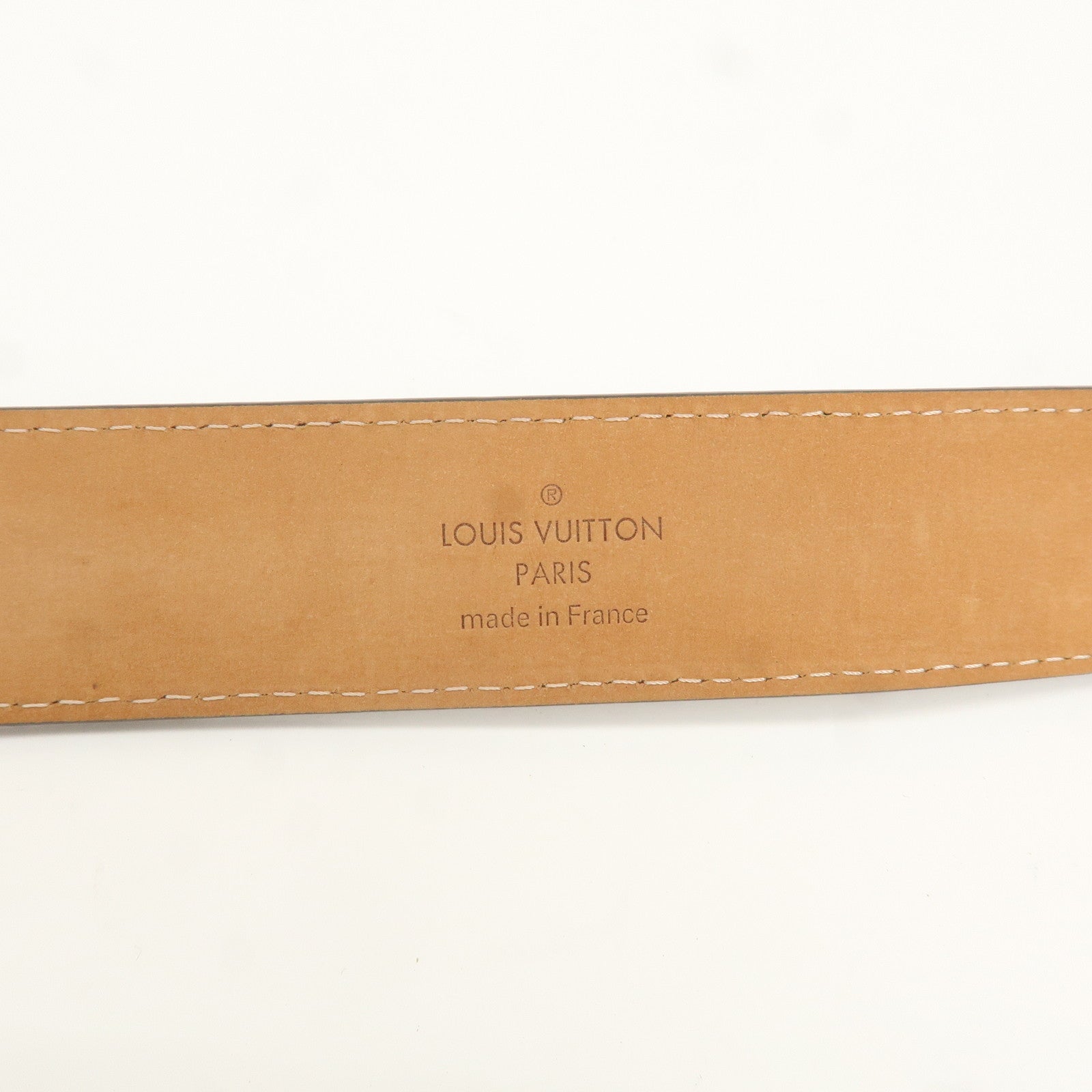 Louis Vuitton Monogram Saint Tulle Oval Belt 85/34 M9842