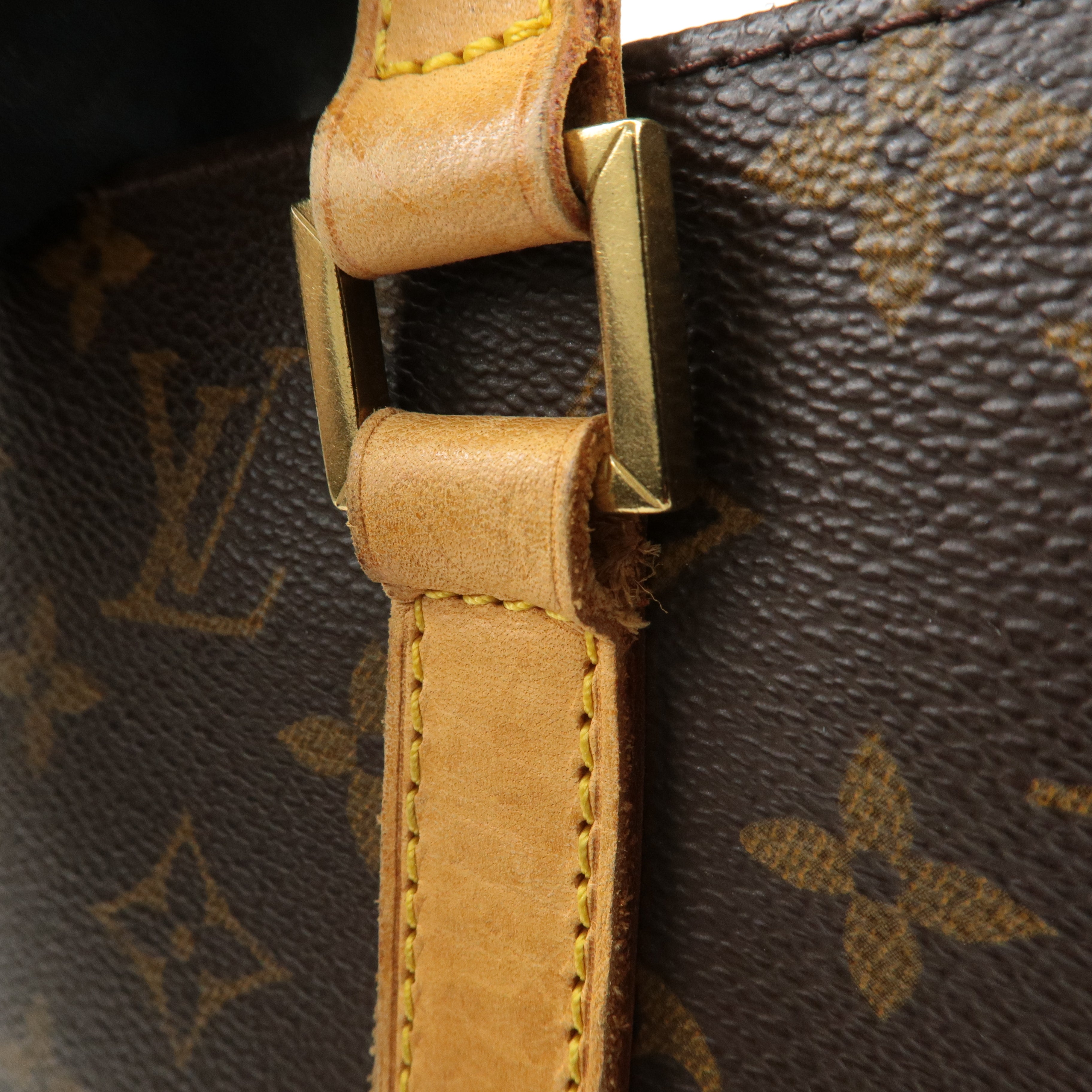 Louis Vuitton Monogram Luco Tote Bag Hand Bag Brown M51155