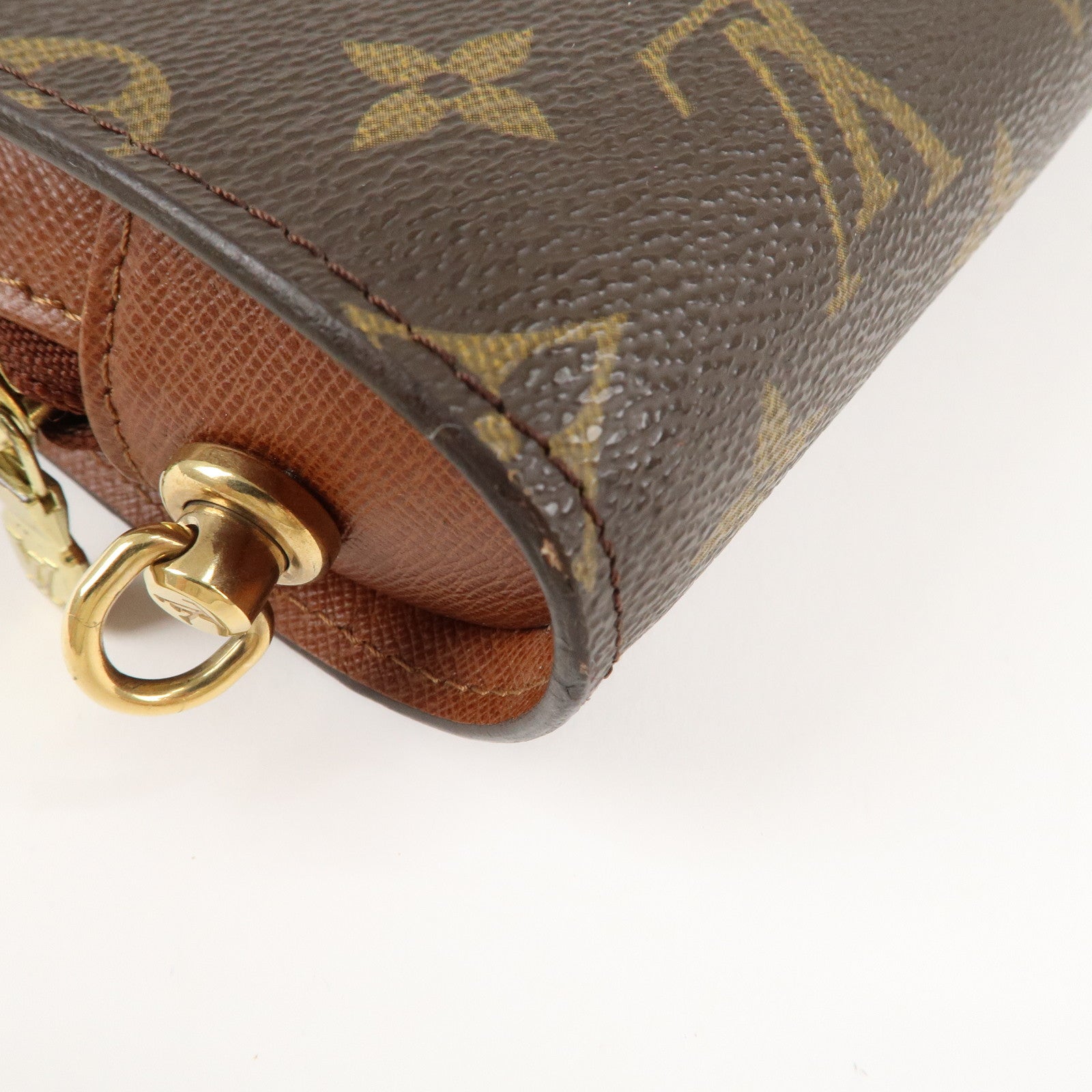 Louis Vuitton Monogram Orsay Clutch Bag Pouch Brown M51790