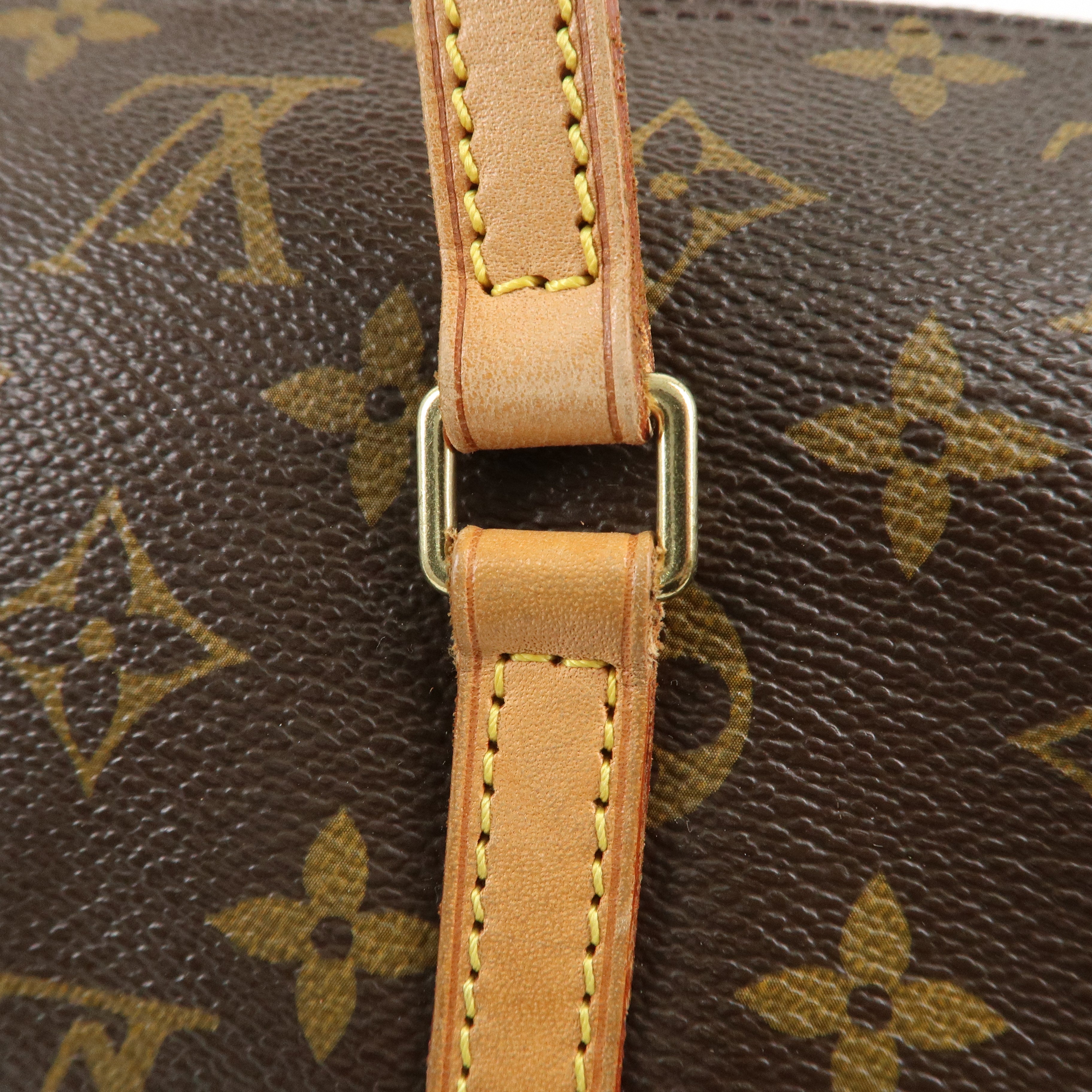 Louis Vuitton Monogram Papillon 30 Hand Bag 
Pouch Brown M51385