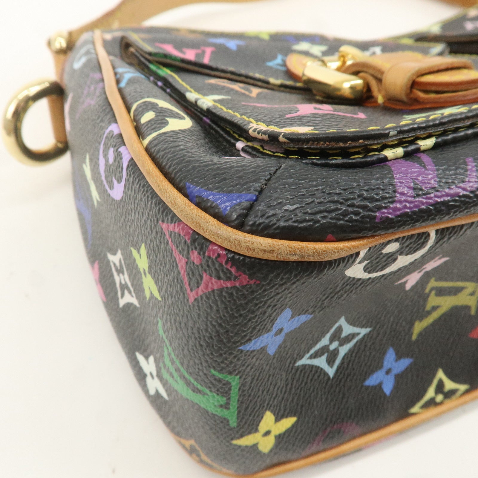 Louis Vuitton Monogram Multi Color Lodge GM Shoulder Bag M40052