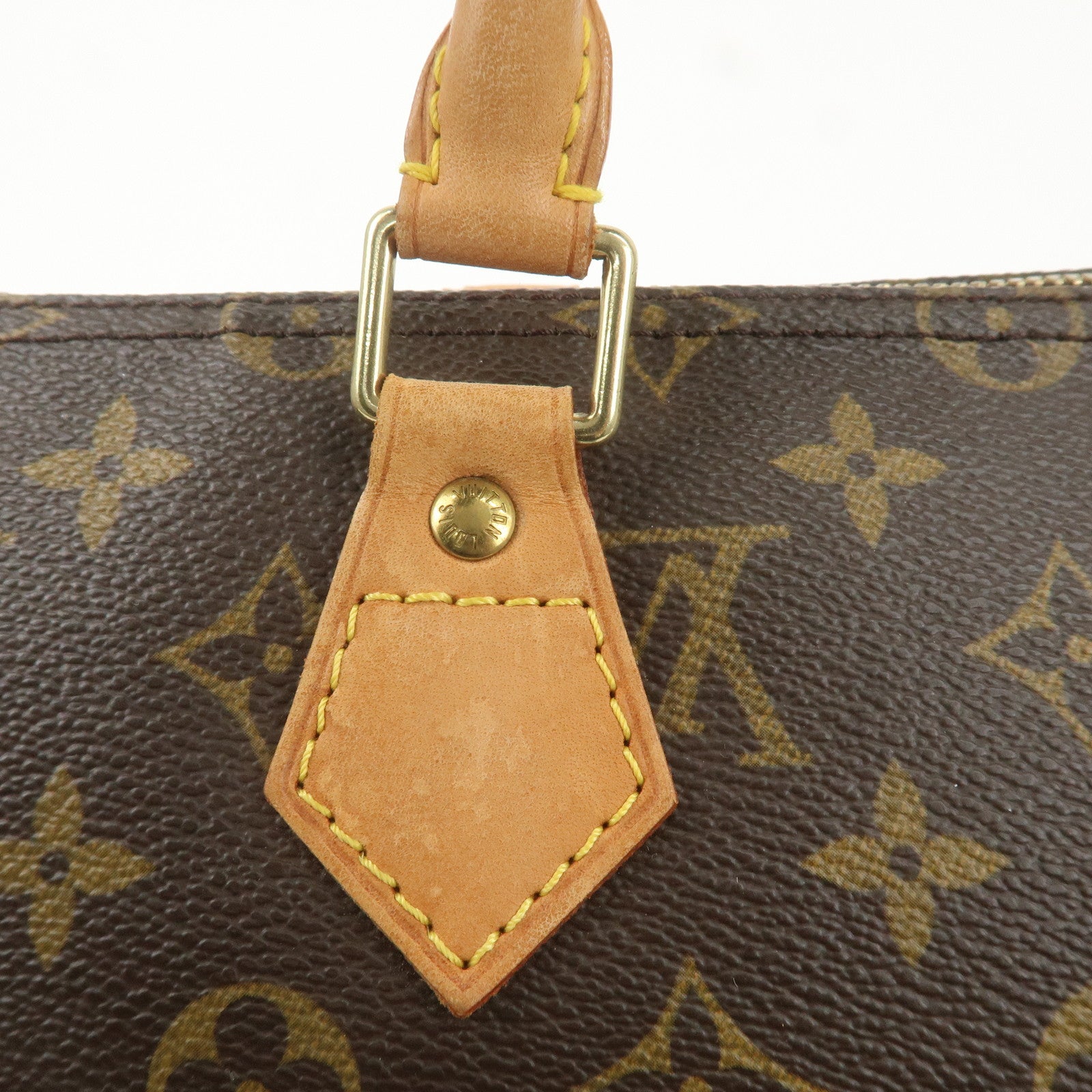 Louis Vuitton Monogram Speedy 35 Hand Bag Boston Bag M41524