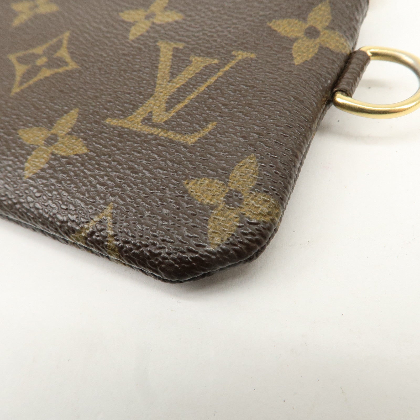 Louis Vuitton Monogram T&B Pochette Cles Complice Coin Case N58025 Used