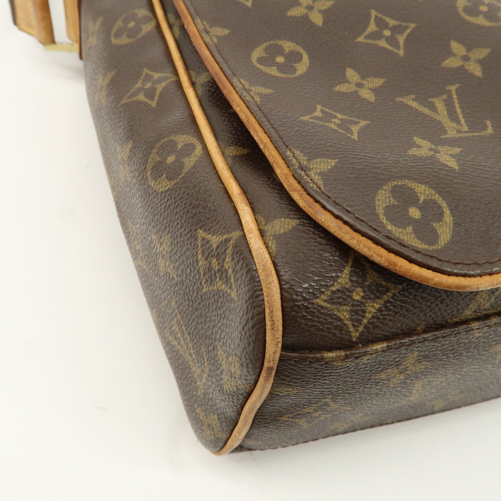 Louis Vuitton Monogram Abbesses Messenger Bag Hand Bag M45257 Used