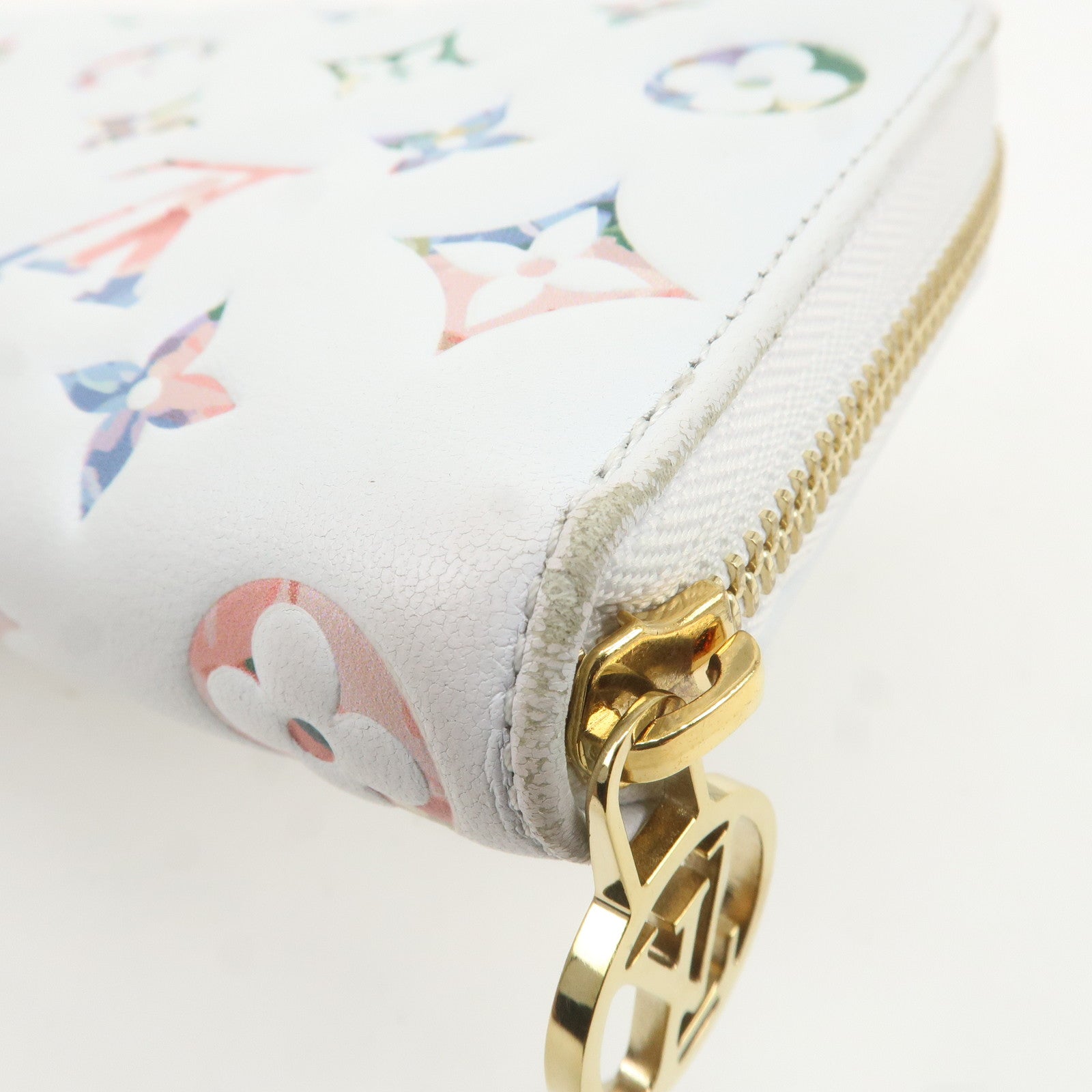 Louis Vuitton Garden Monogram Zippy Wallet Blanc M81694