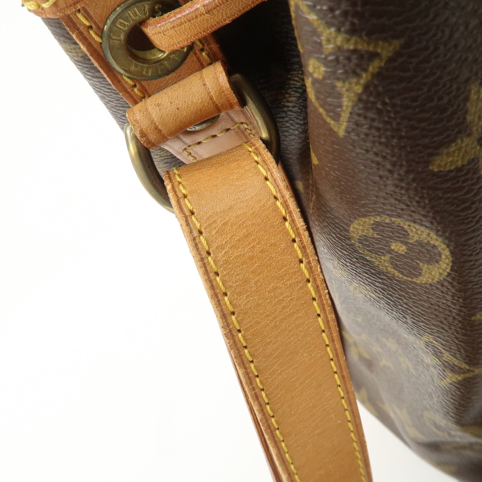 Louis Vuitton Monogram Petit Noe Shoulder Bag Brown M42226