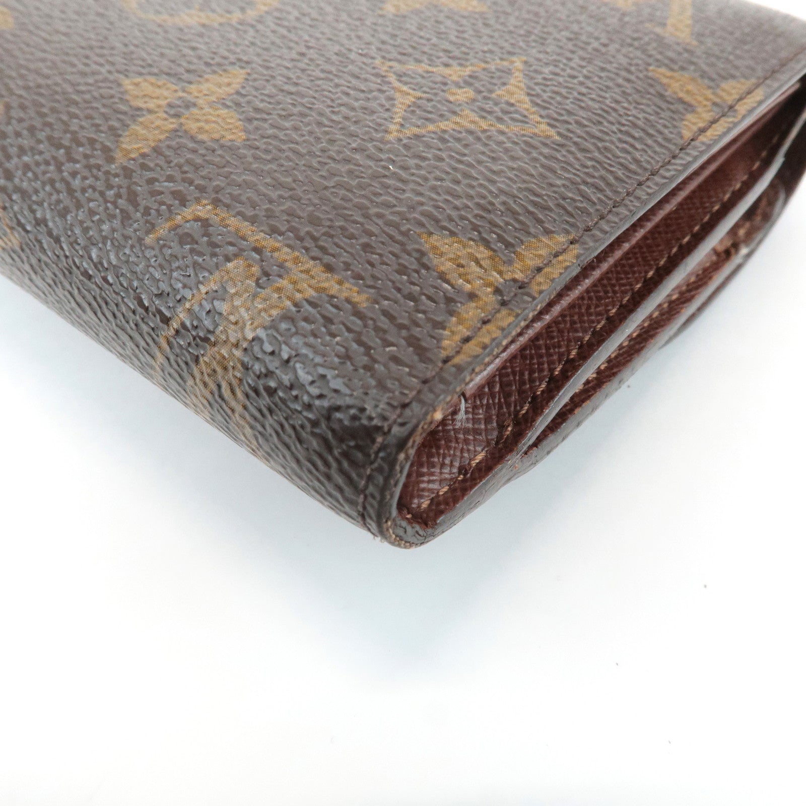 Louis Vuitton Monogram Portefeuille Joy Wallet Brown M60211 Used