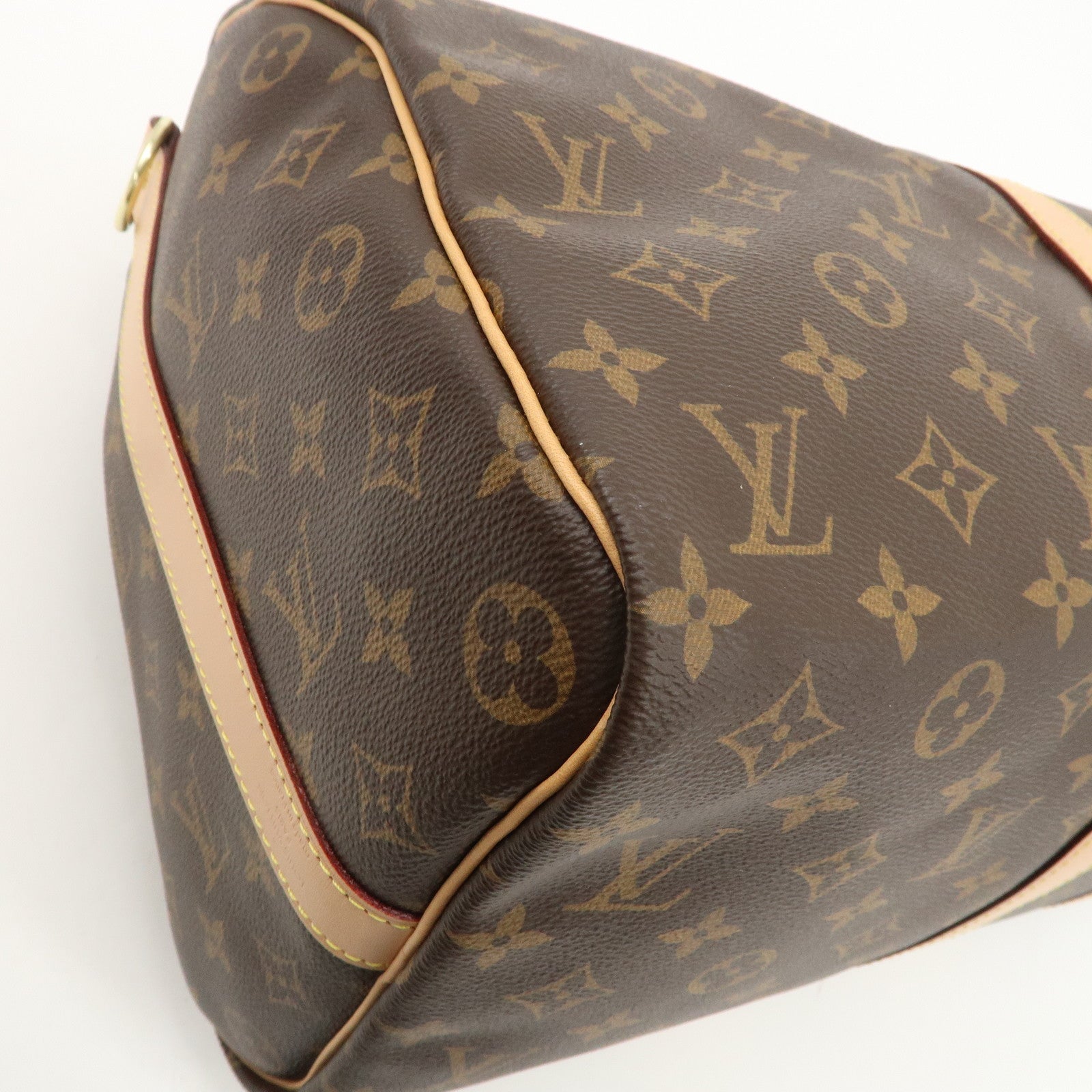 Louis Vuitton Monogram Keep All Bandouliere 45 Boston Bag M41418 Used