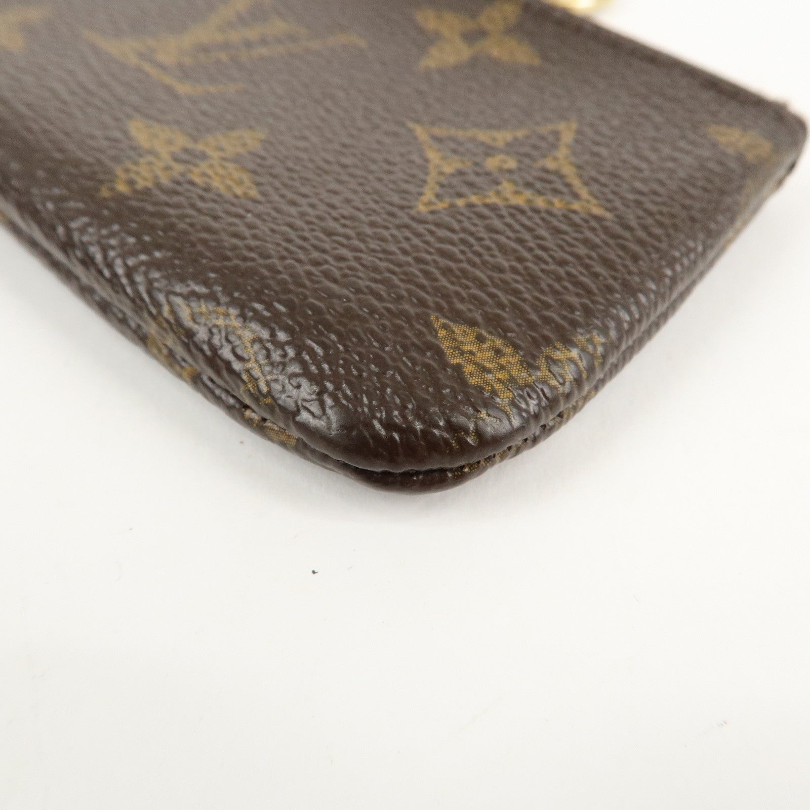 Louis Vuitton Monogram Pochette Cles Coin Case Key Case M62650 Used