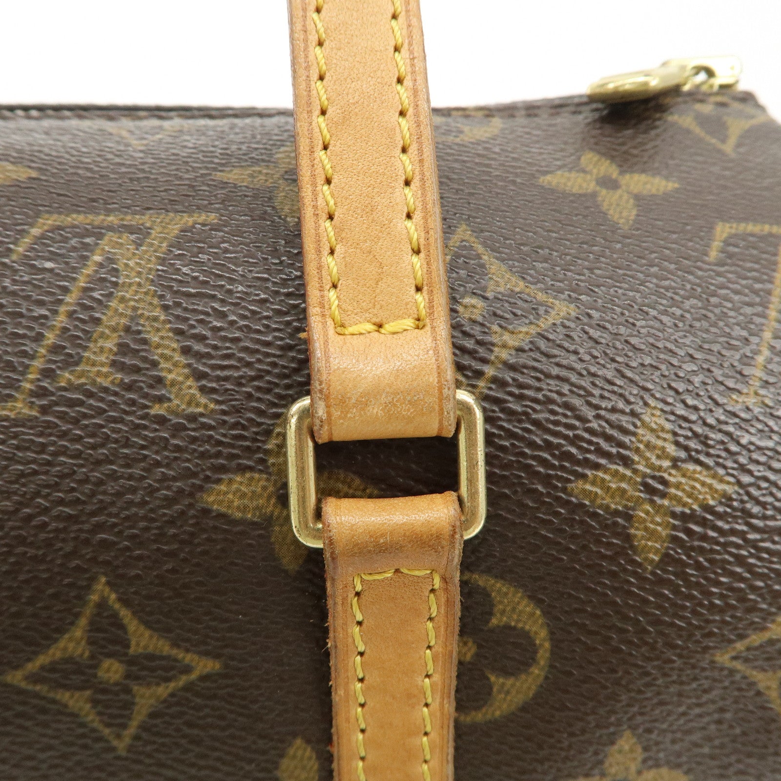 Louis Vuitton Monogram Papillon 26 Hand Bag New Style M51386 Used