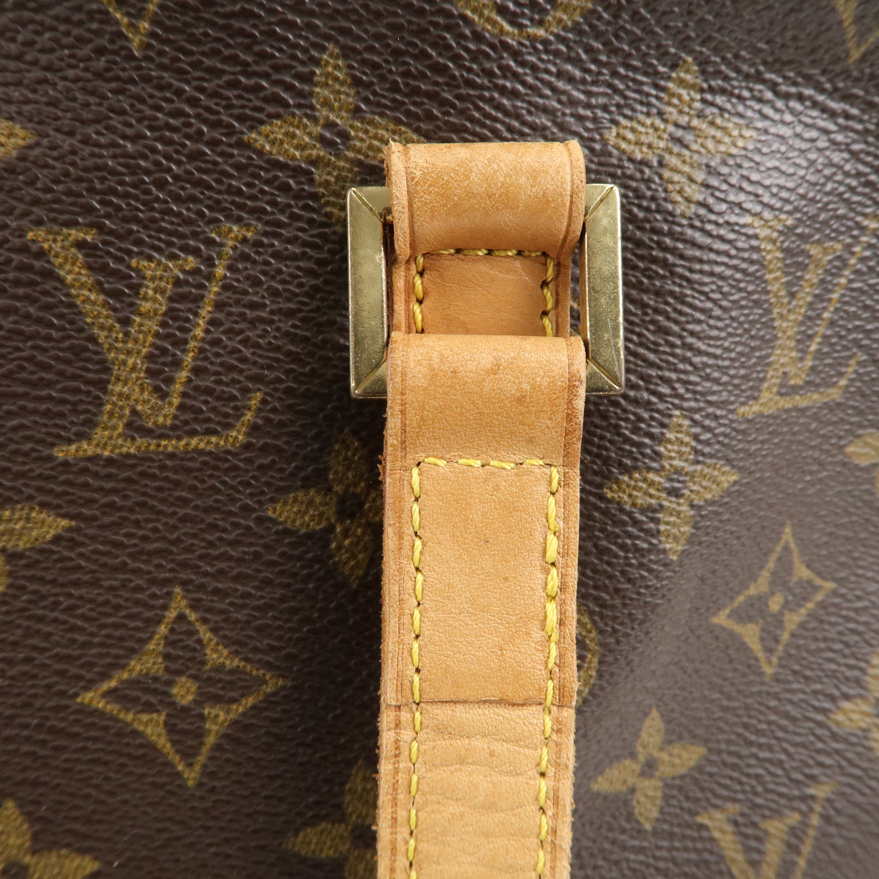 Louis Vuitton Monogram Cabas Mezzo Tote Bag Brown M51151