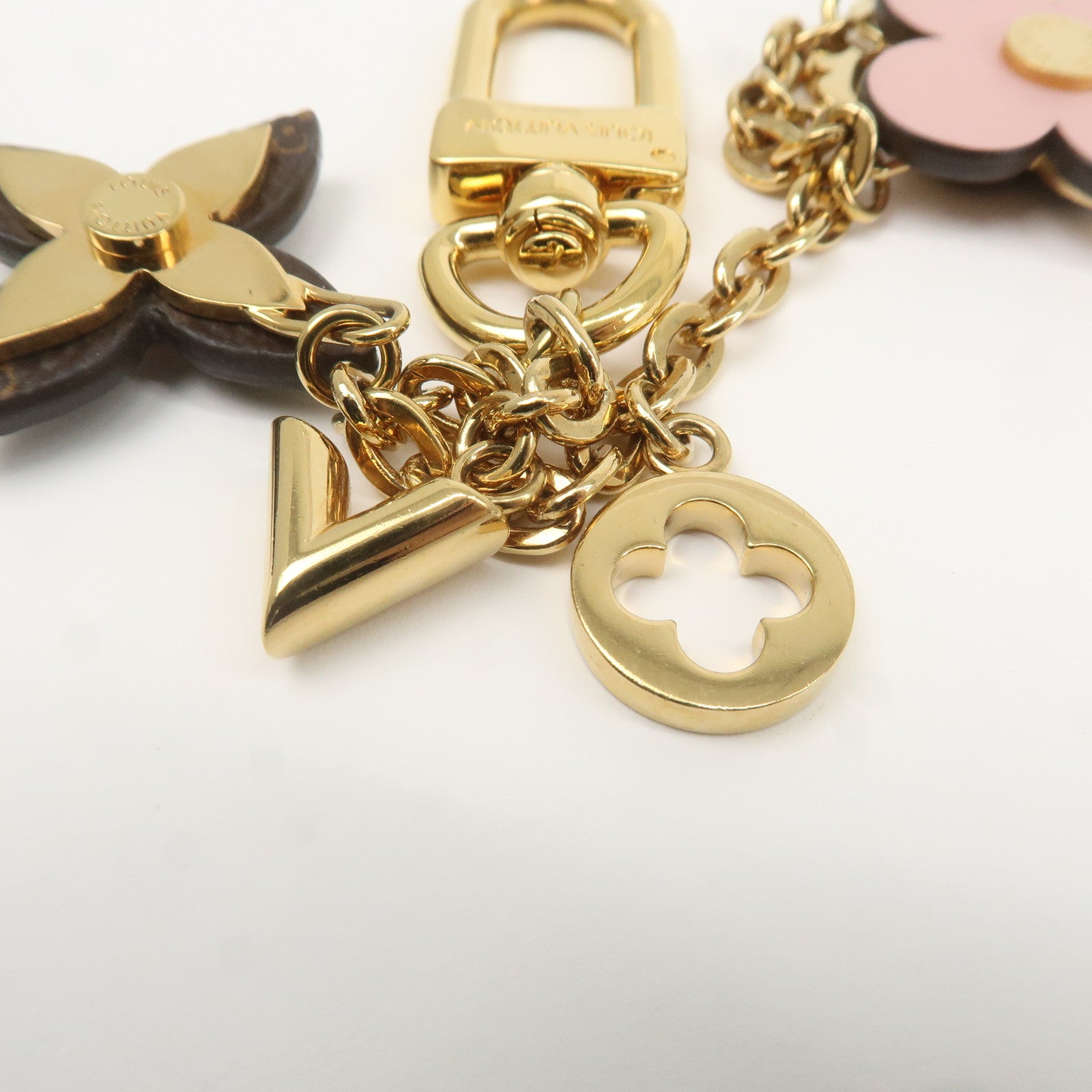 Louis Vuitton Bijoux Sac Sienne Blooming Flower Bag Charm