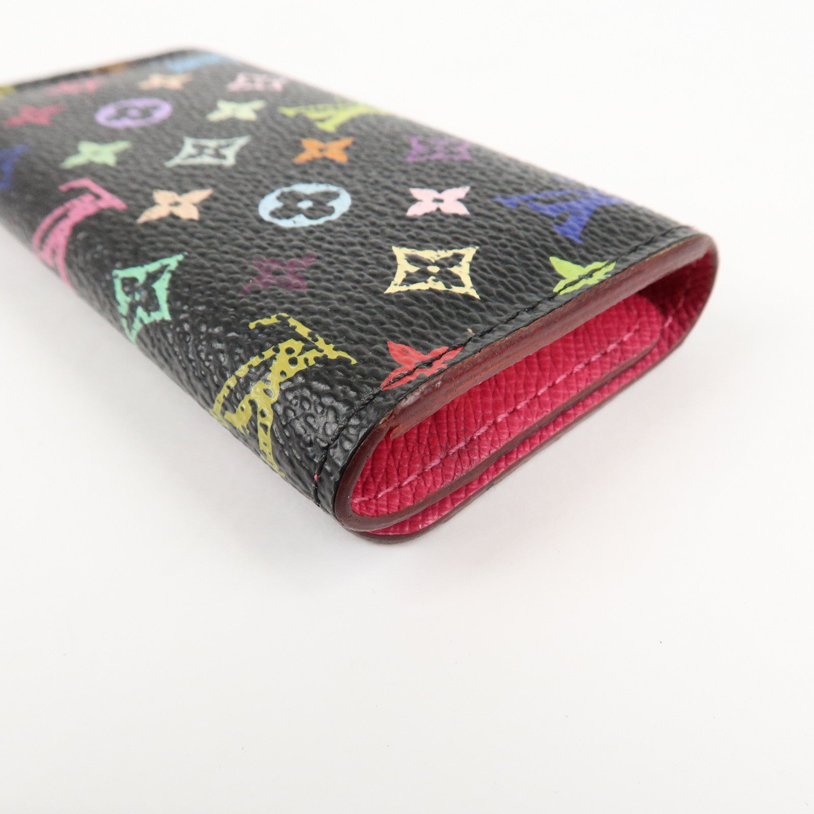 Louis Vuitton Monogram Multicolor Multicles 4 Key Case Noir M93732