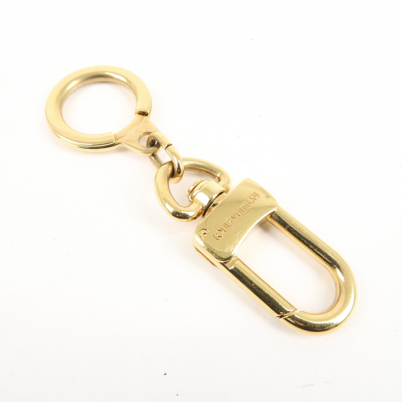 Louis Vuitton Set of 2 Ano Cles Key Chain Key Charm Gold M62694