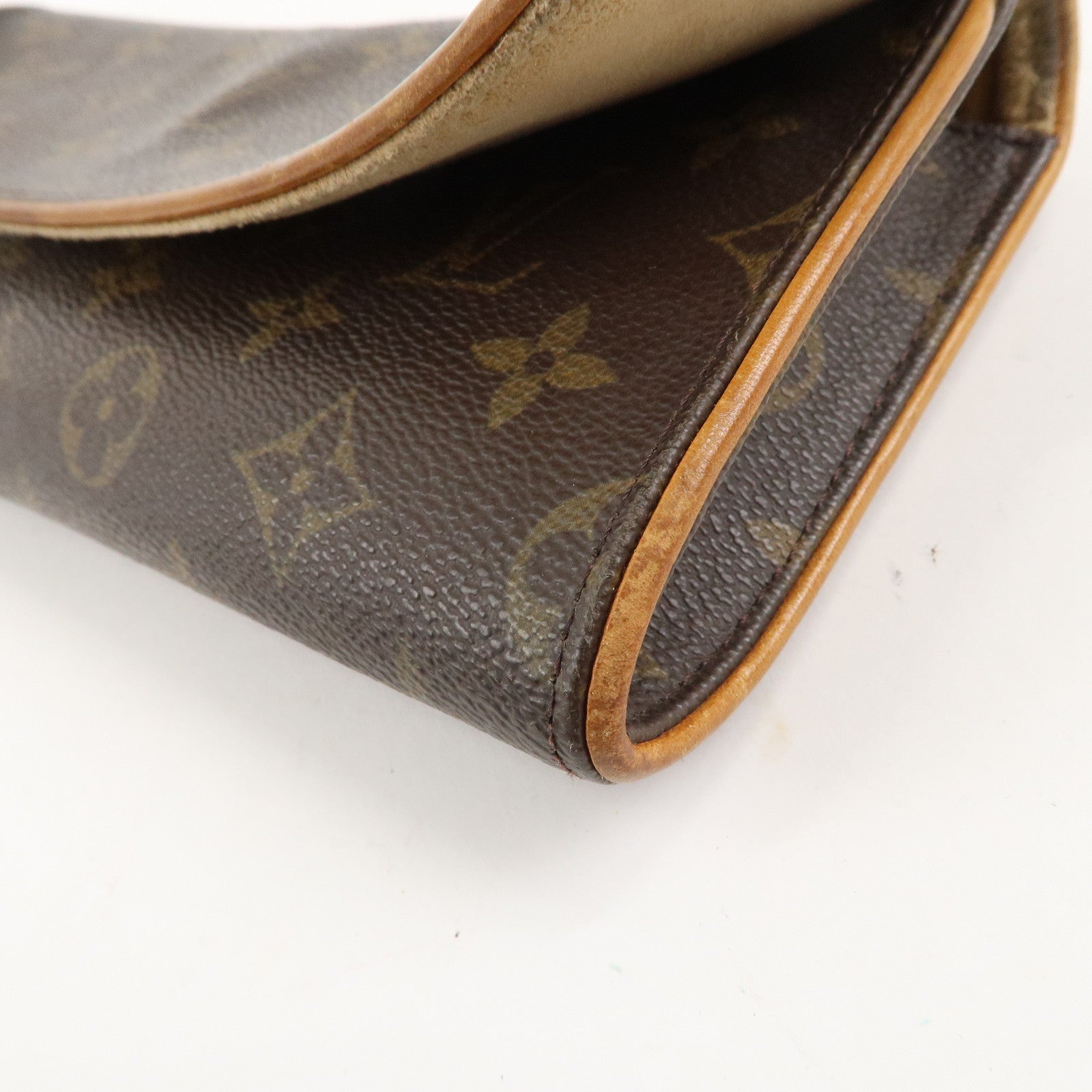 Louis Vuitton Monogram Pochette Twin GM 2Way Bag Brown M51852