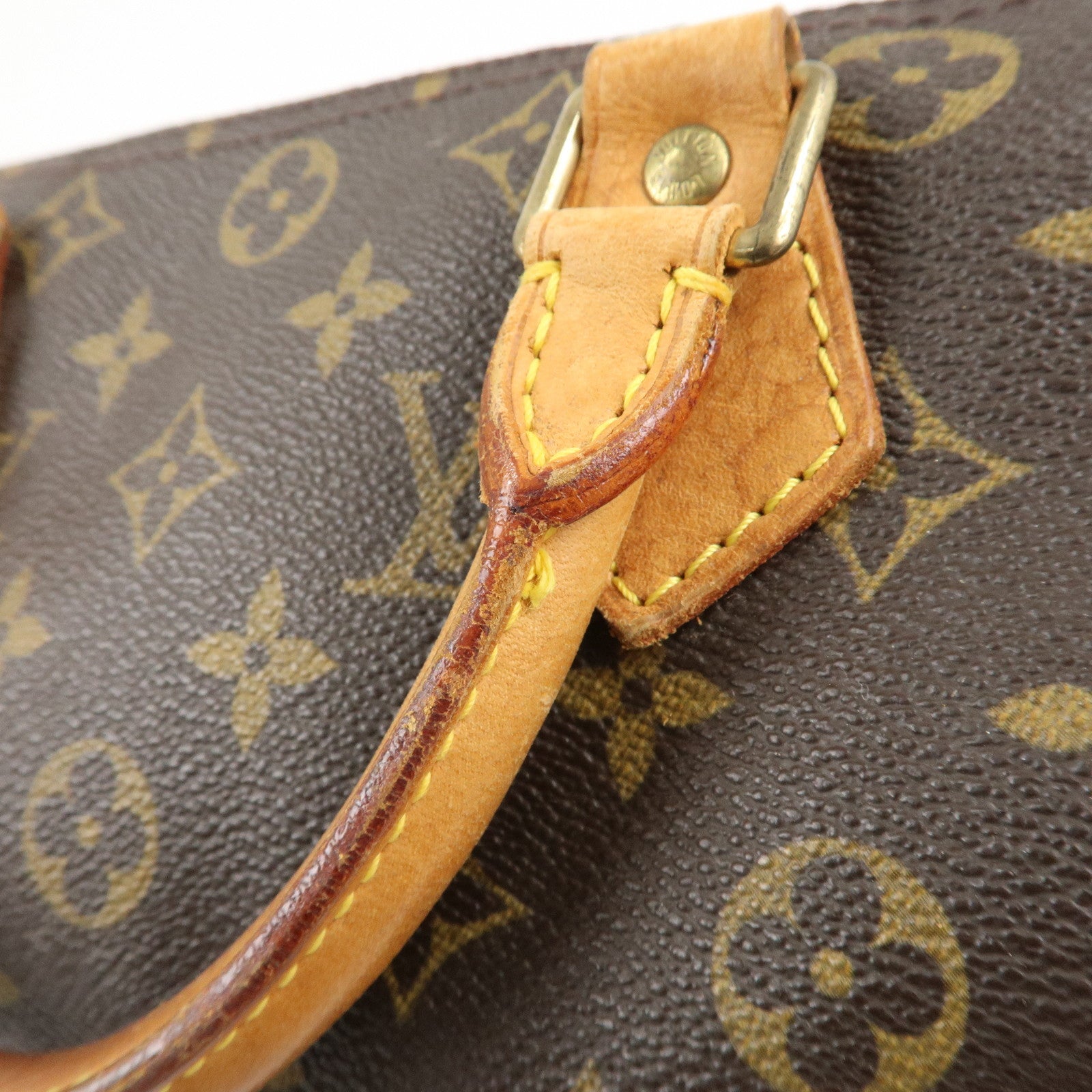 Louis Vuitton Monogram Speedy 30 Hand Bag Boston Bag M41526 Used