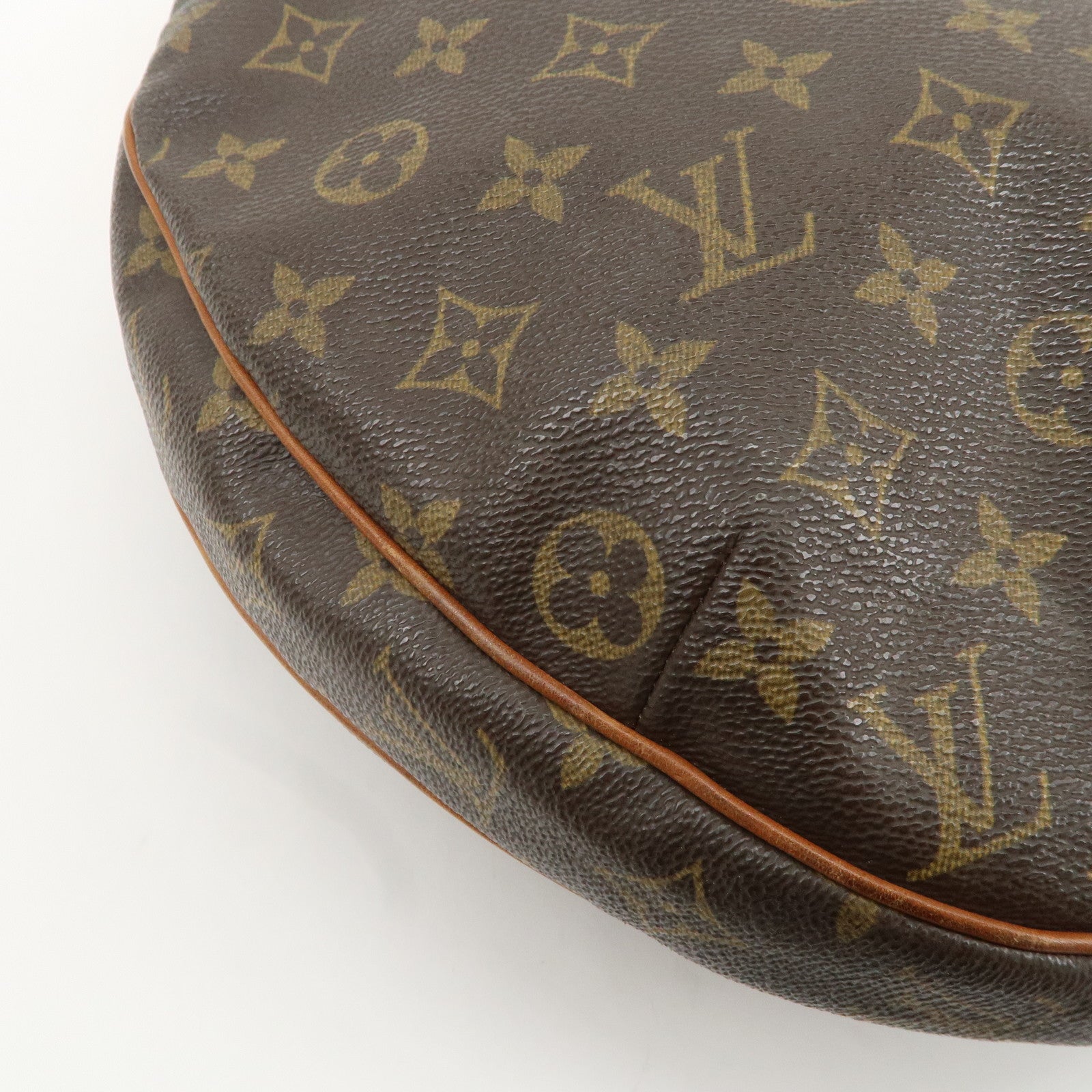 Louis Vuitton Monogram Croissant GM Shoulder Bag Brown M51511 Used