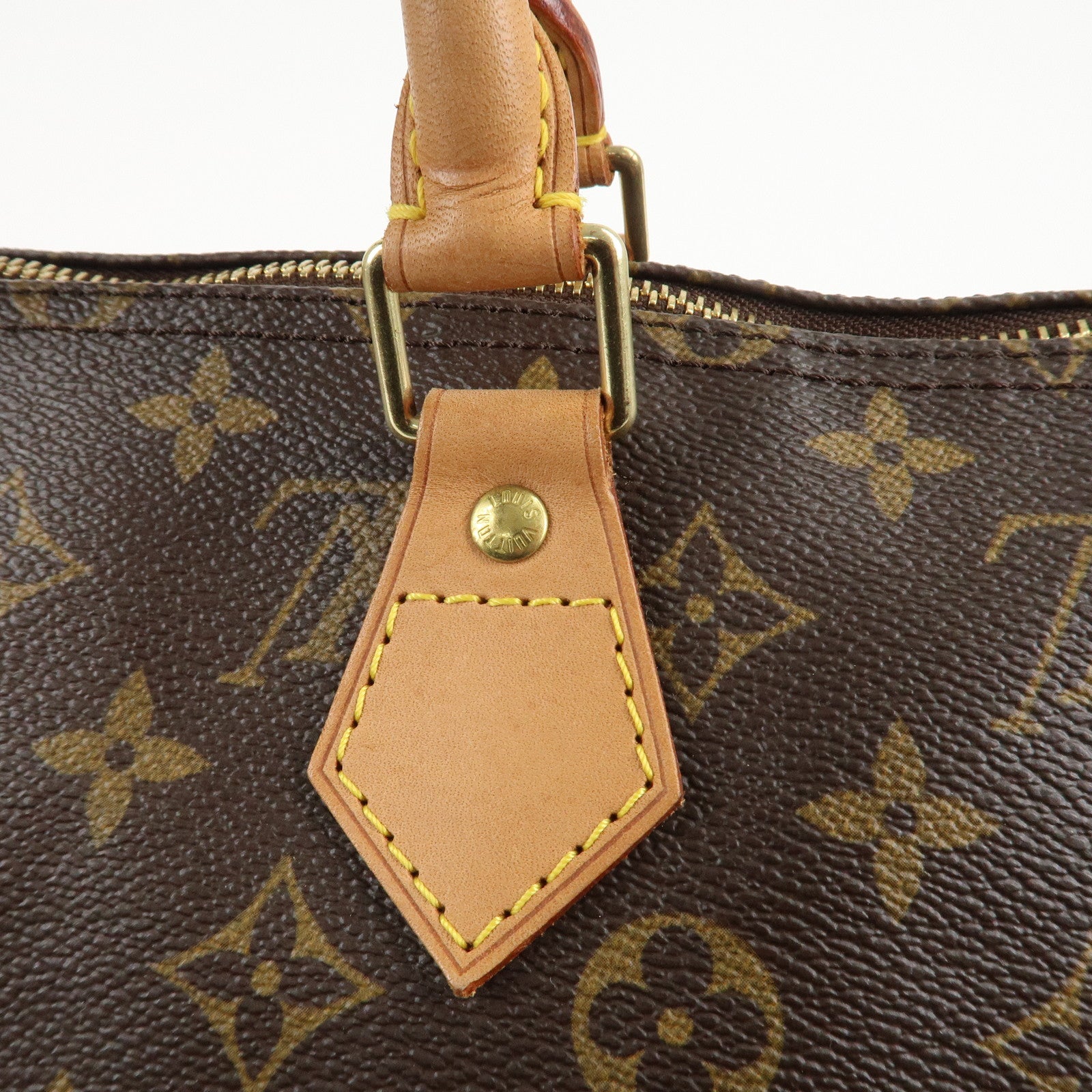 Louis Vuitton Monogram Speedy 35 Hand Bag Boston Bag M41524