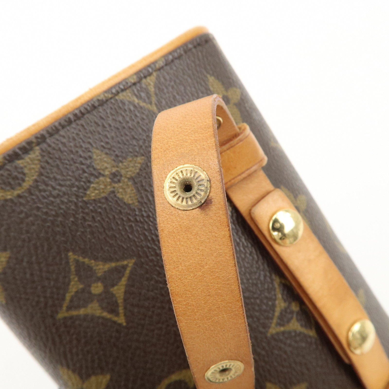 Louis Vuitton Monogram Pochette Florentine Waist Bag BeltXS M51855