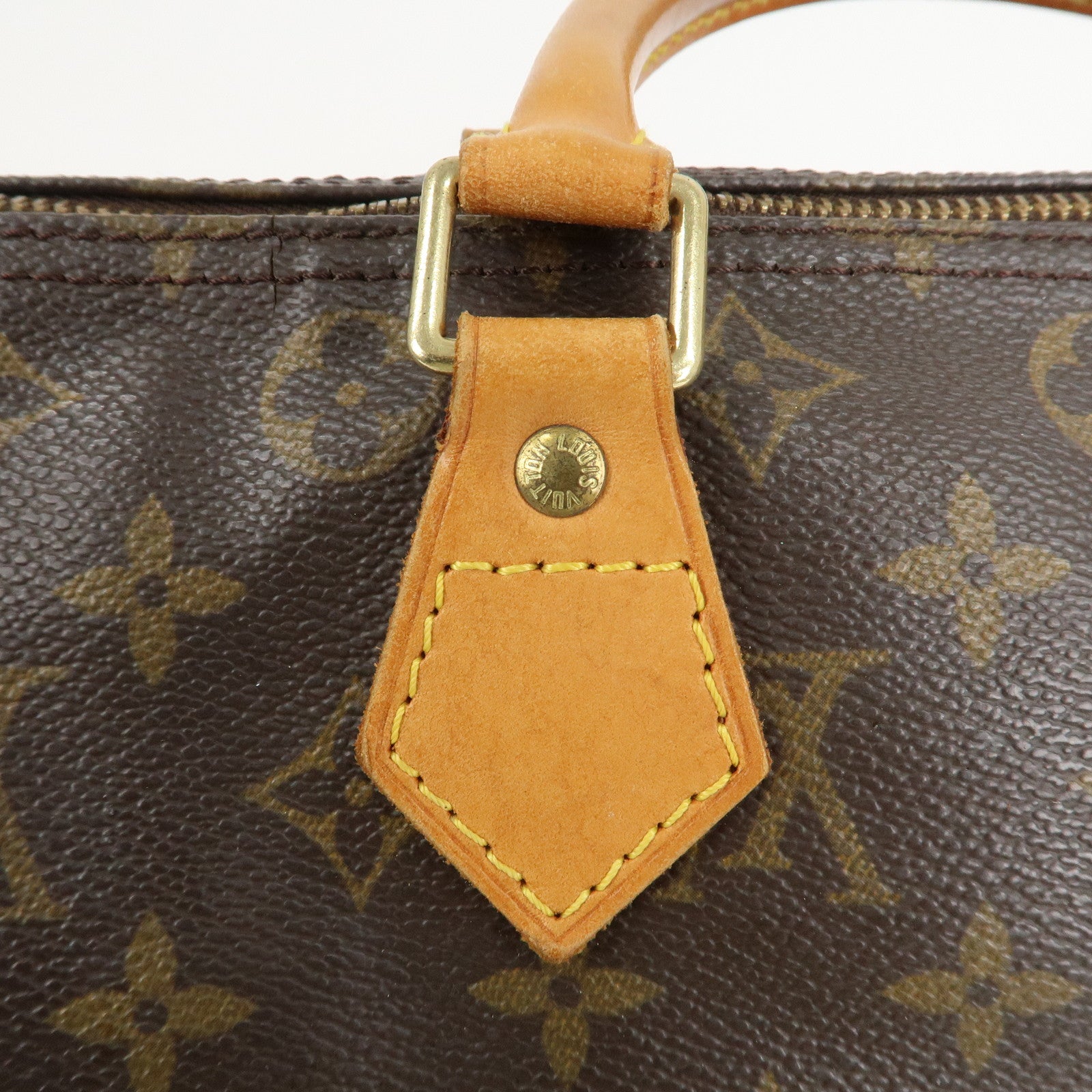 Louis Vuitton Monogram Speedy 30 Hand Bag Boston Bag M41526 Used