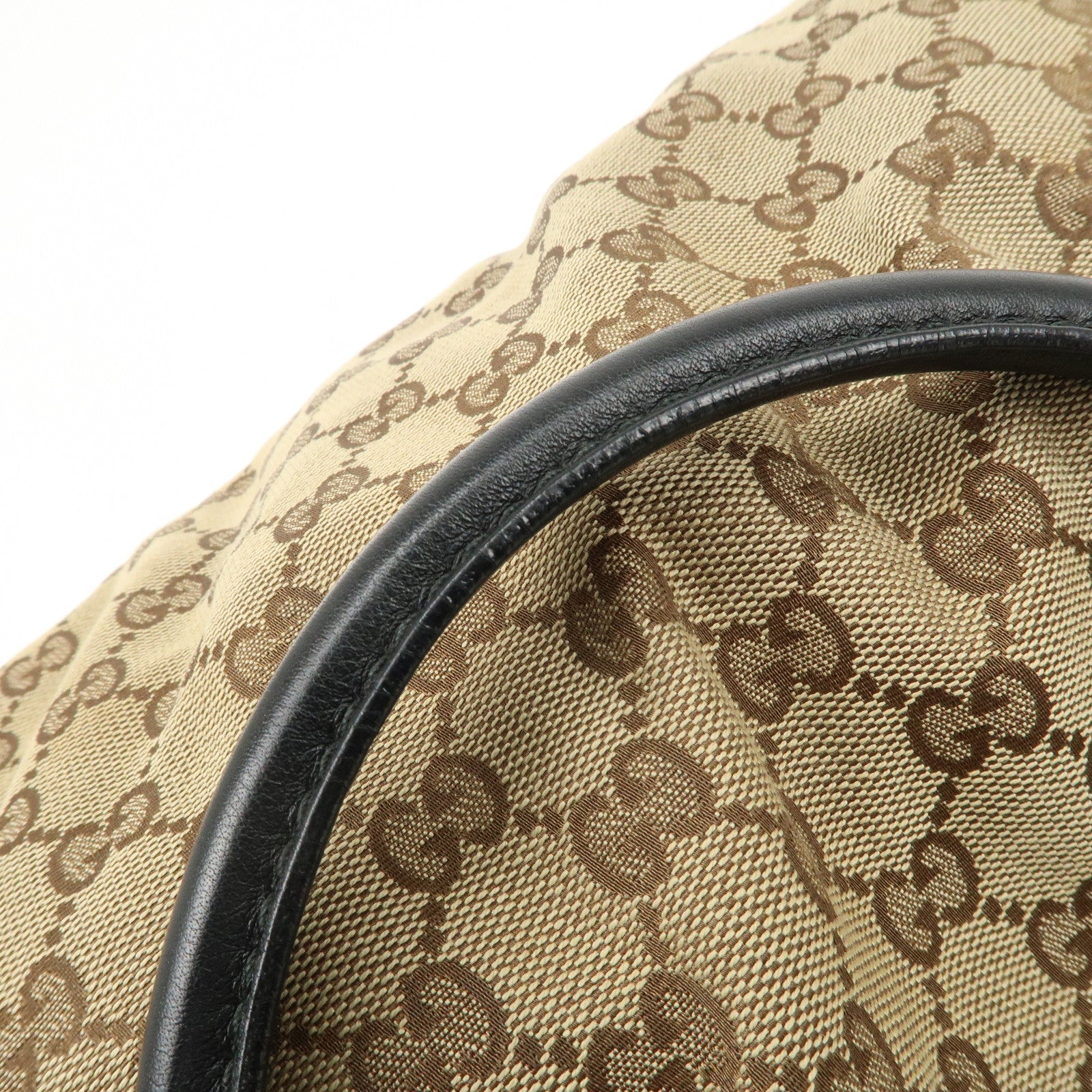 GUCCI Sukey GG Canvas Leather 2WAY Bag Shoulder Bag 223974 Used