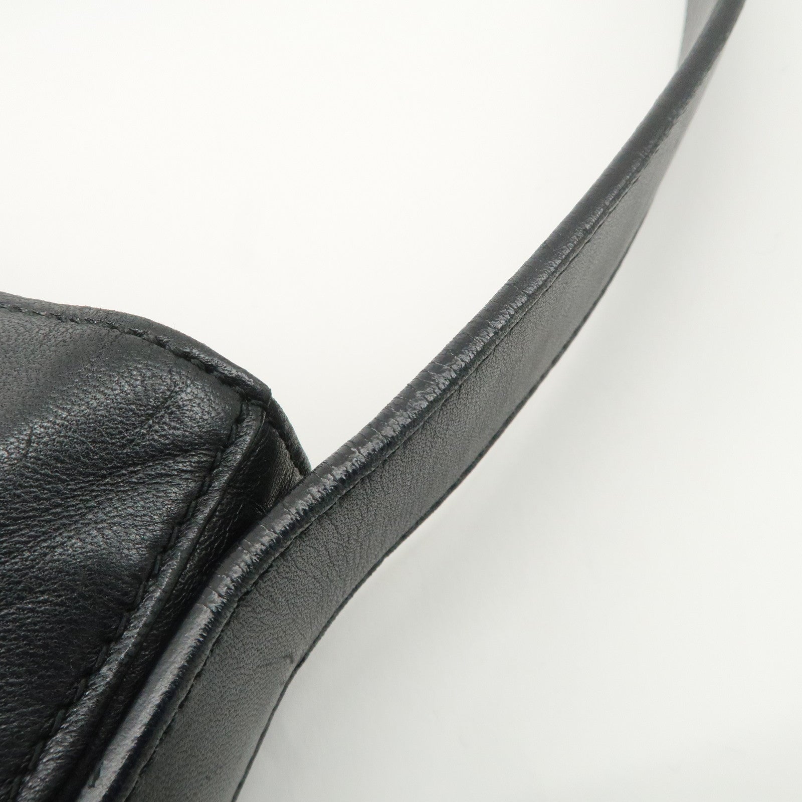 LOEWE Leather Shoulder Bag Black