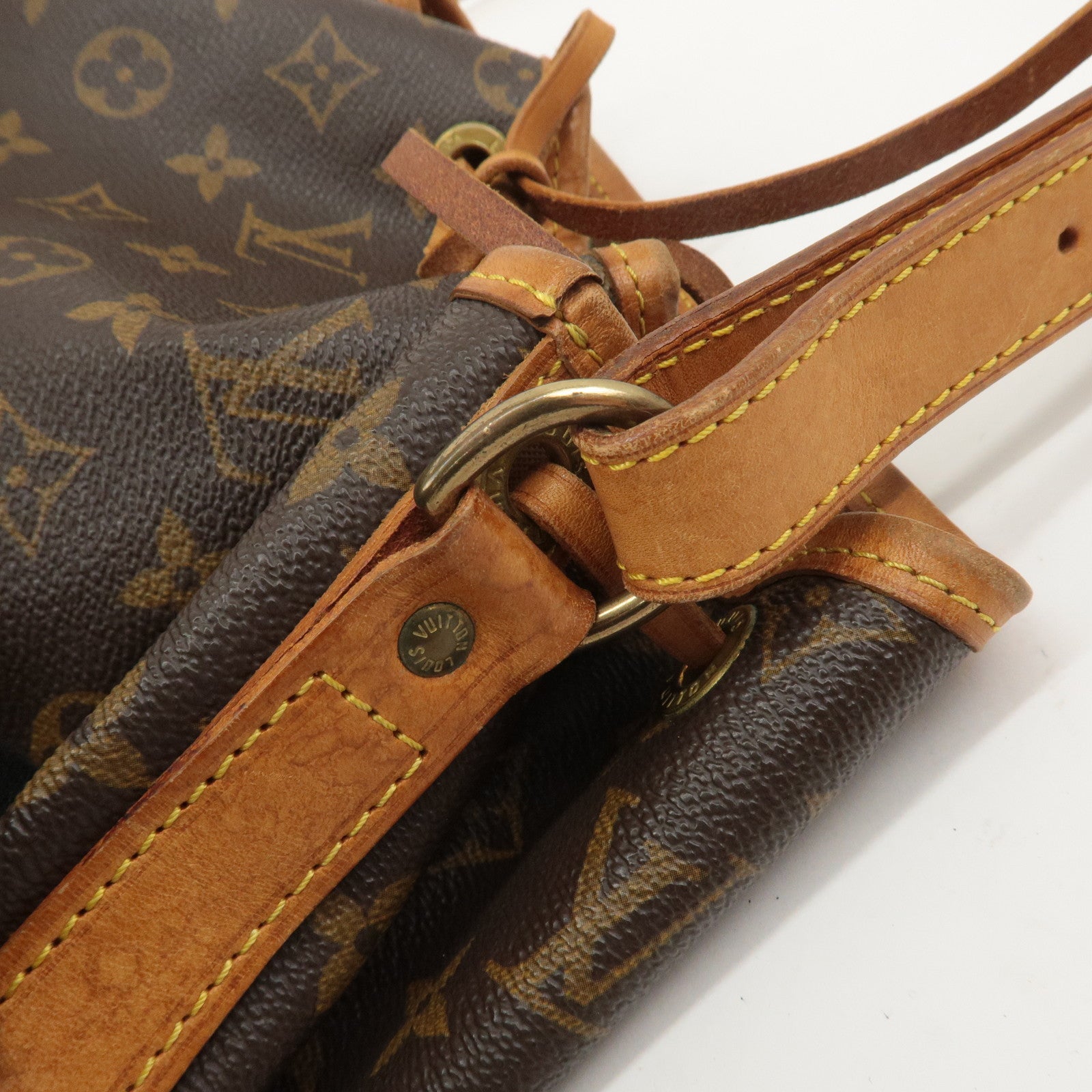 Louis Vuitton Monogram Noe Shoulder Bag Hand Bag Brown M42224