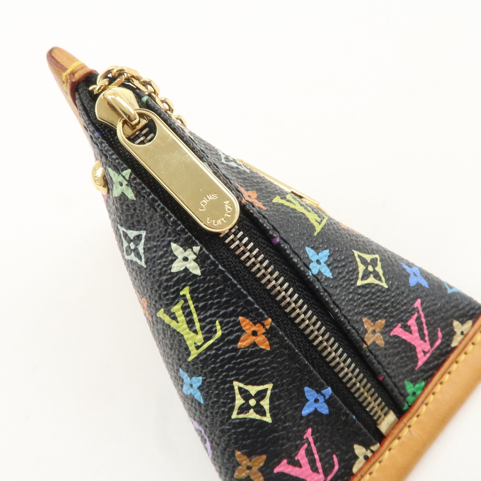 Louis Vuitton Monogram Multi Color Berlingo Coin Purse M58029 Used