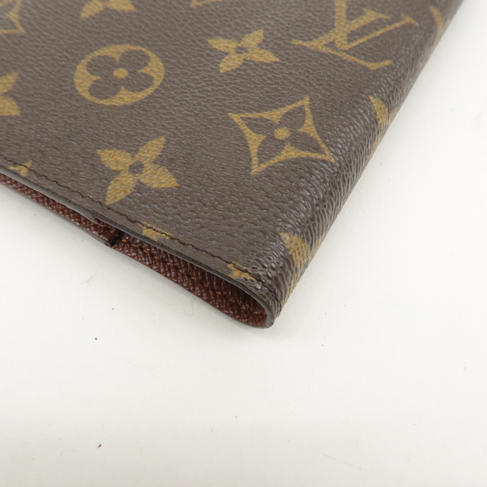 Louis Vuitton Monogram Agenda PM Planner Cover Brown R20005