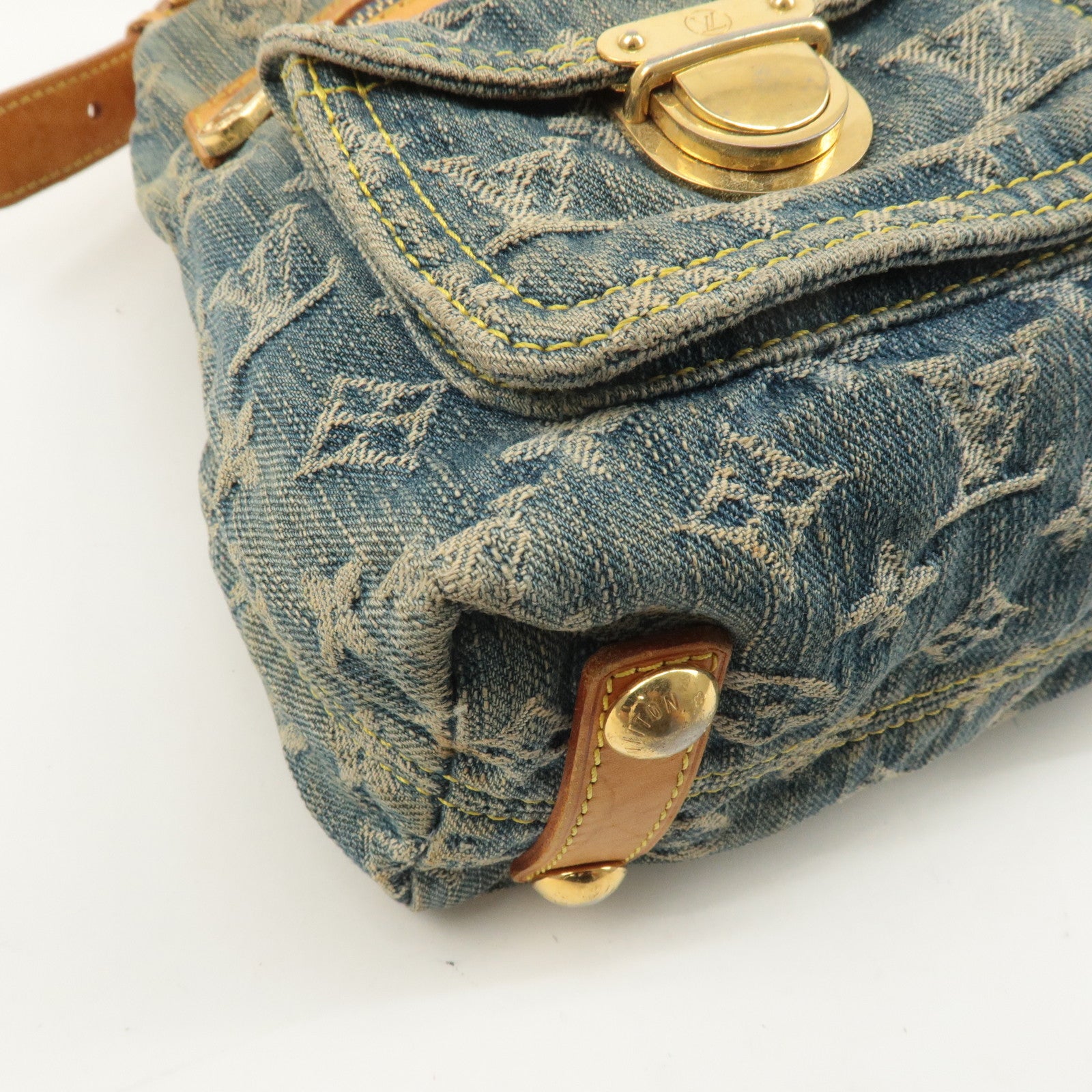 Louis Vuitton Monogram Denim Baggy PM 2Way Shoulder Bag M95049