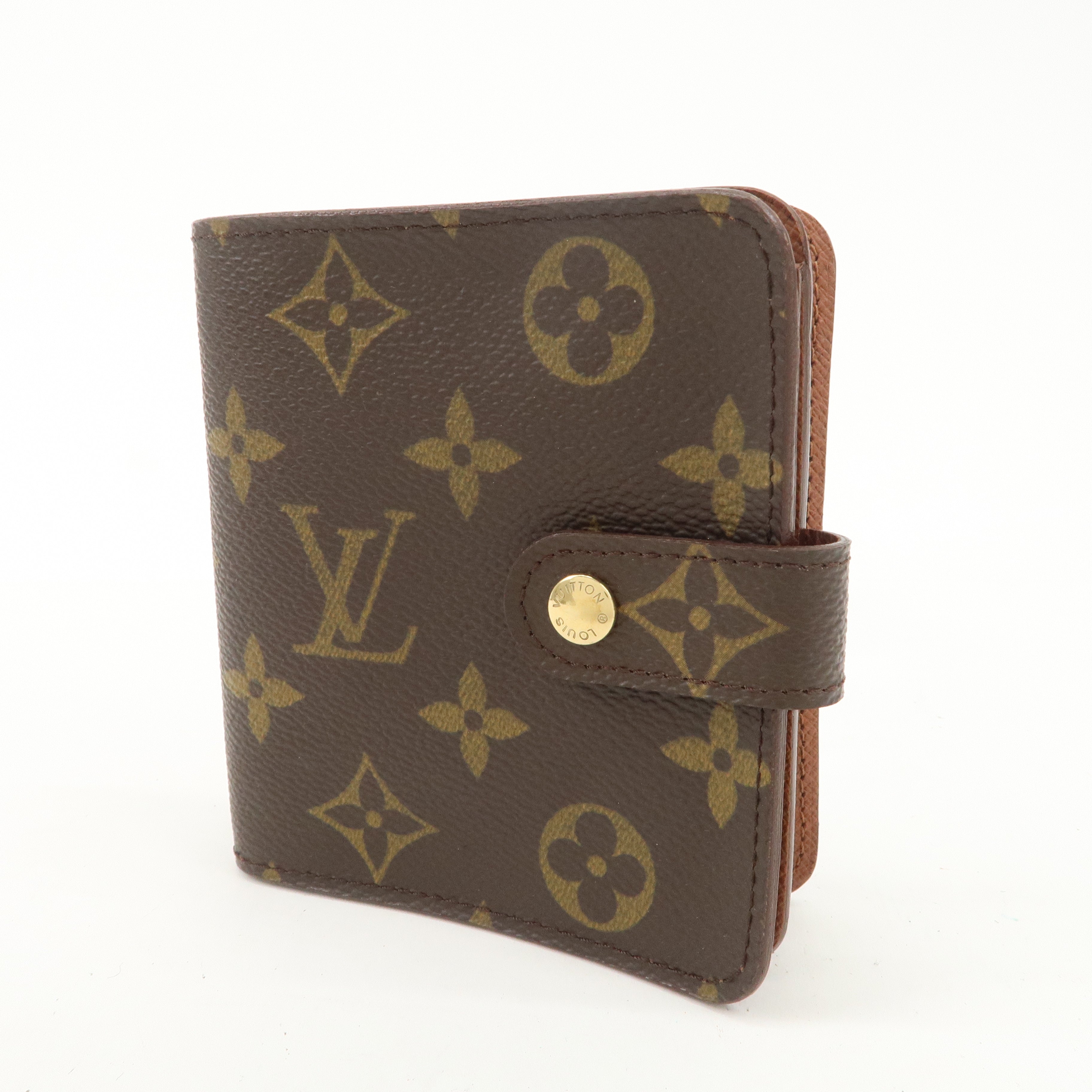 Louis Vuitton Monogram Set Of  4 Compact Small Wallet M61667 M61663Used F/S Used