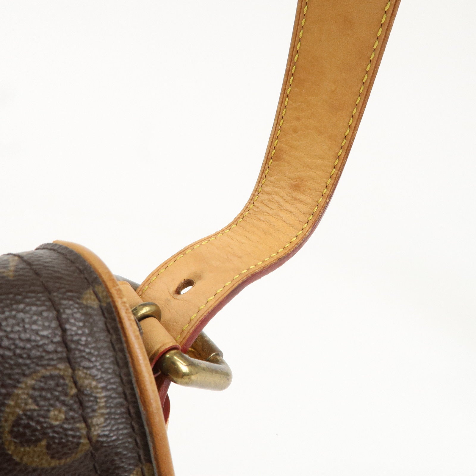 Louis Vuitton Monogram Hudson PM Shoulder Bag Brown M40047