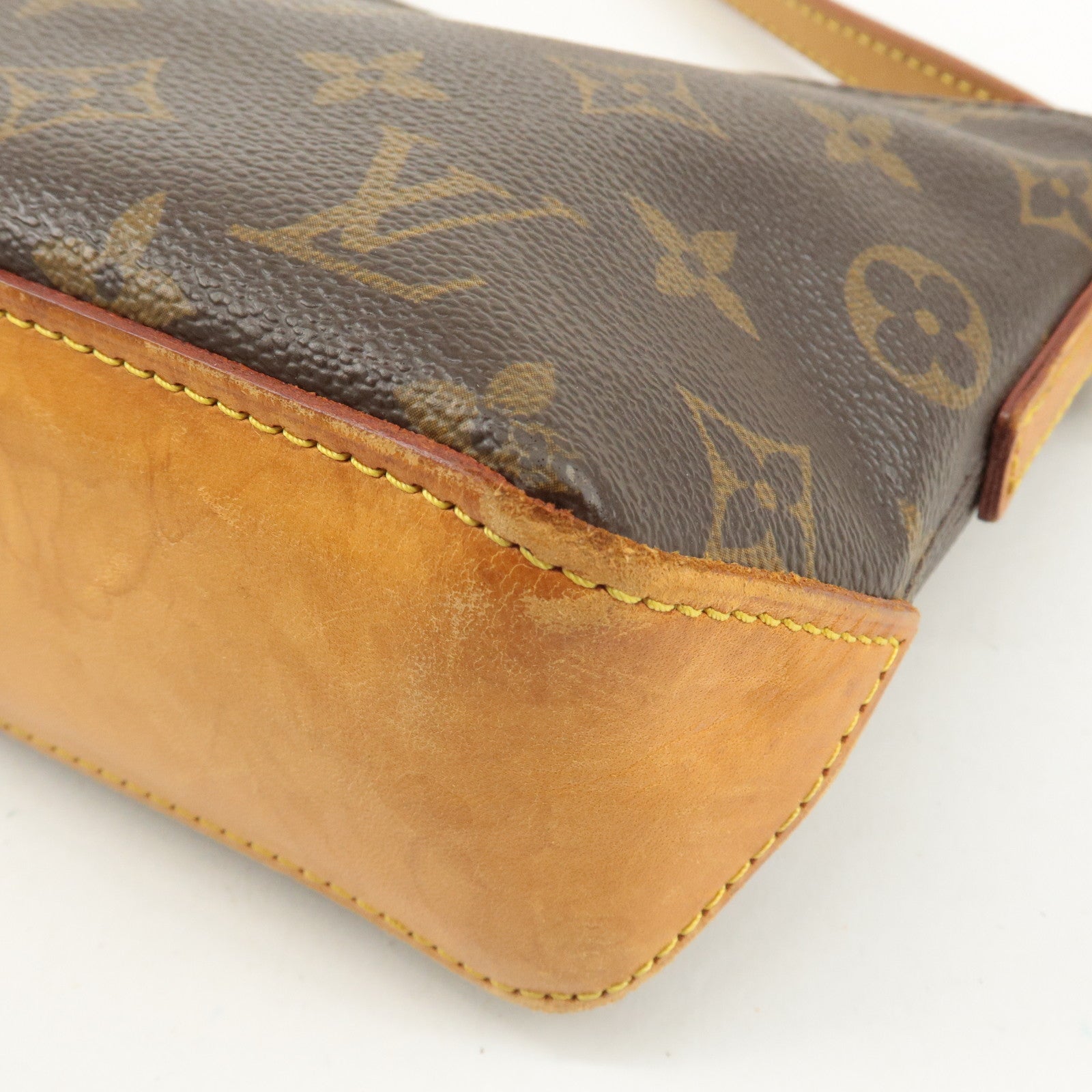 Louis Vuitton Monogram Trotteur Shoulder Bag Brown M51240