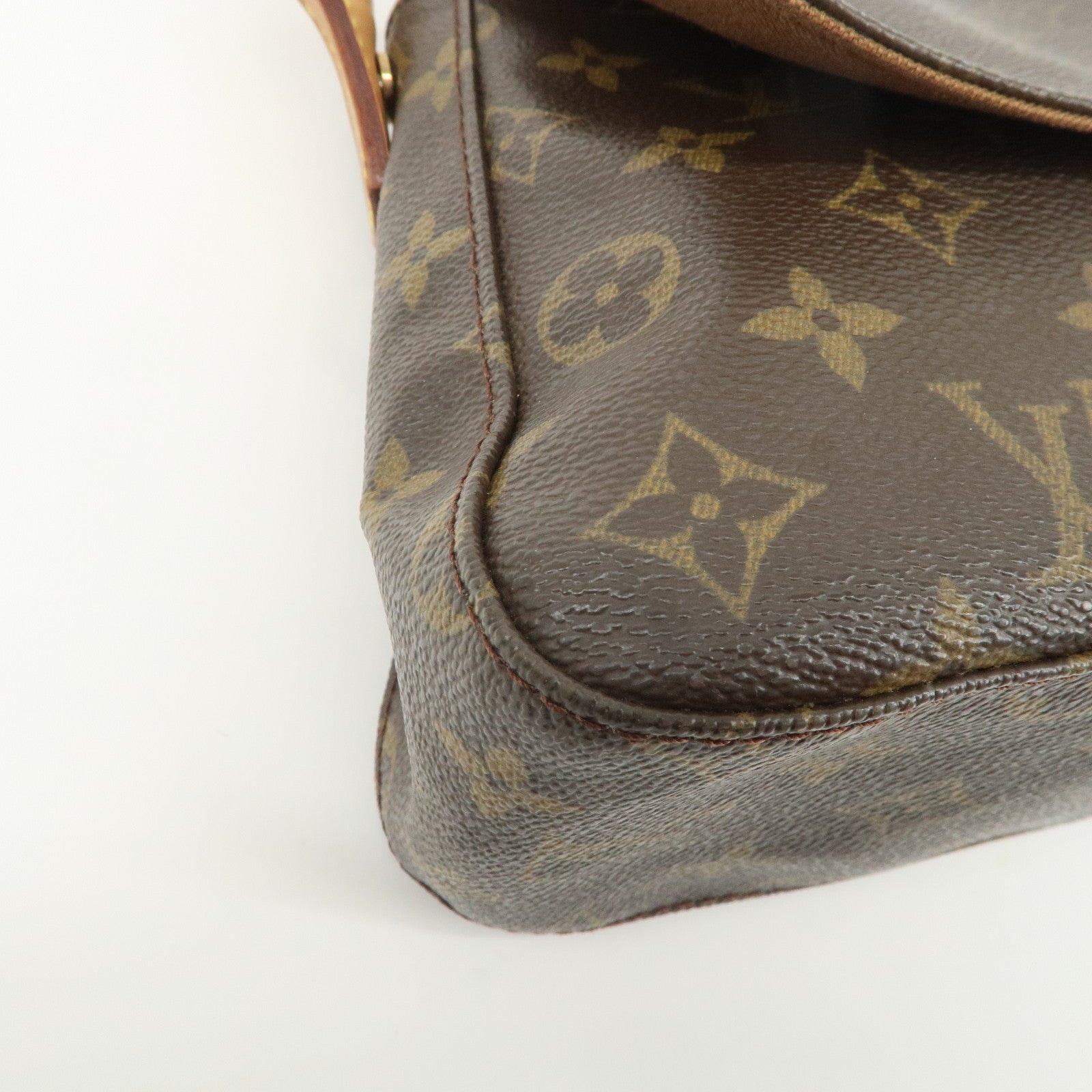 Louis Vuitton Monogram Mini Looping Shoulder Bag Hand Bag M51147 Used