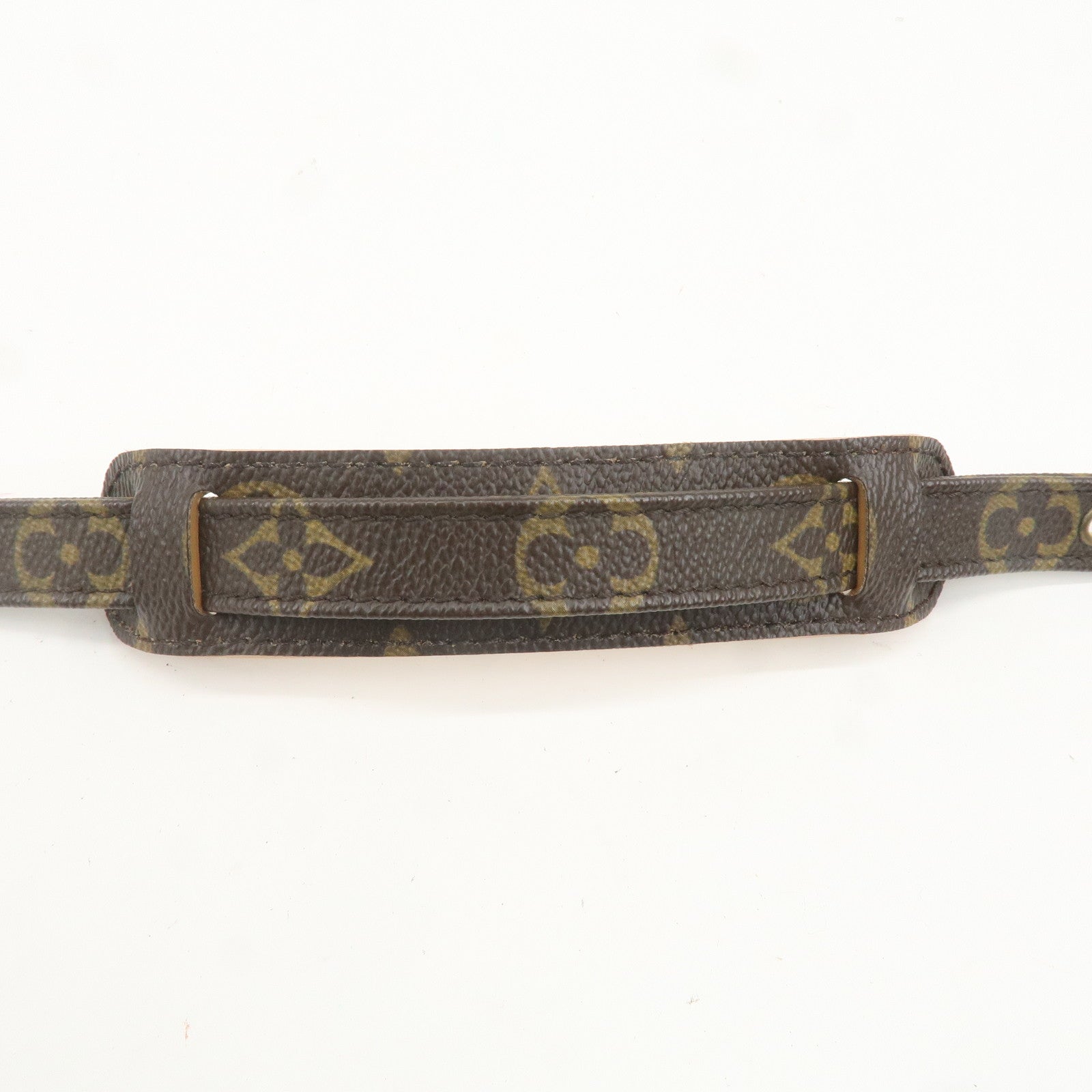 Louis Vuitton Monogram Adjustable Shoulder Strap Brown J52315