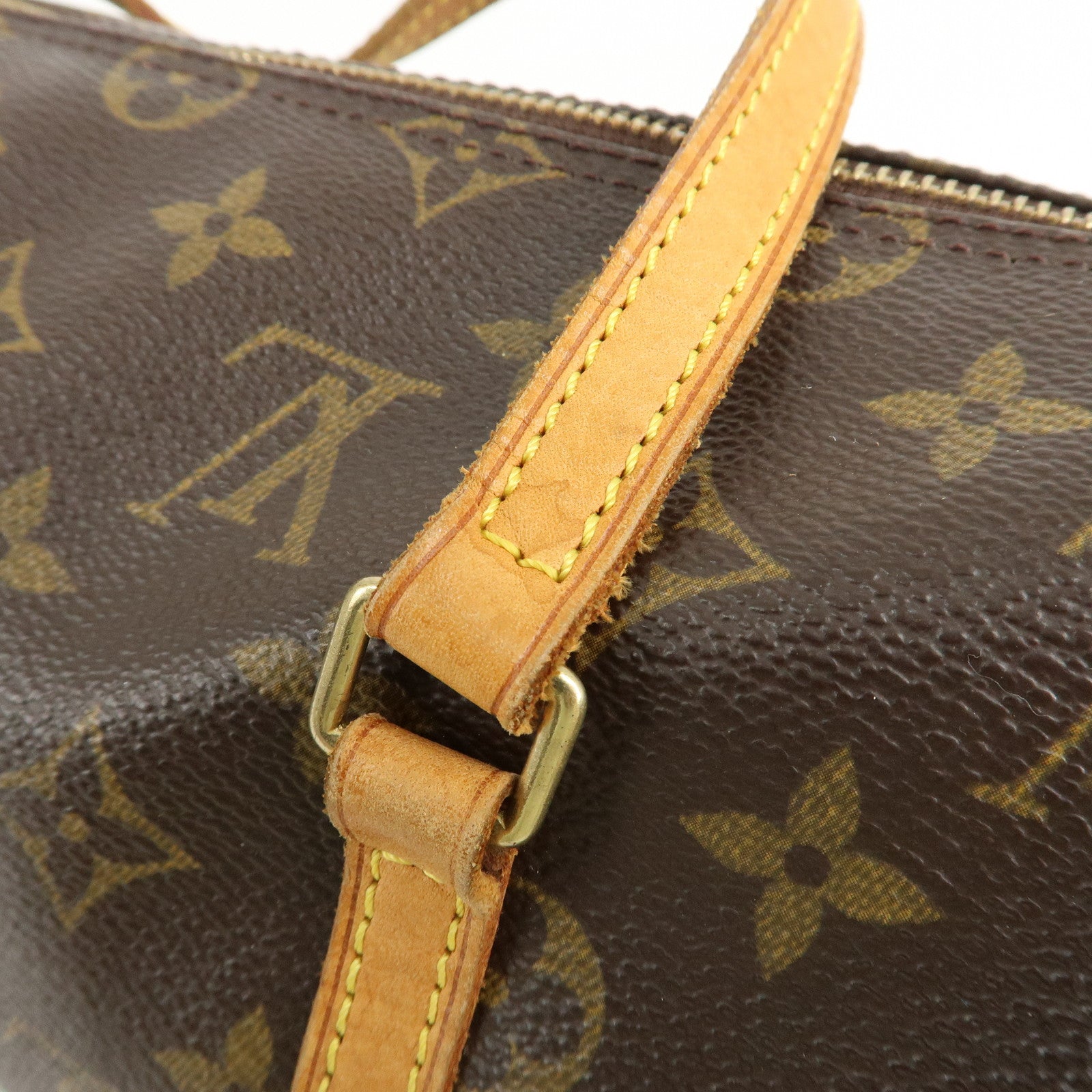 Louis Vuitton Monogram Papillon 26 Hand Bag Shoulder Bag M51385 Used