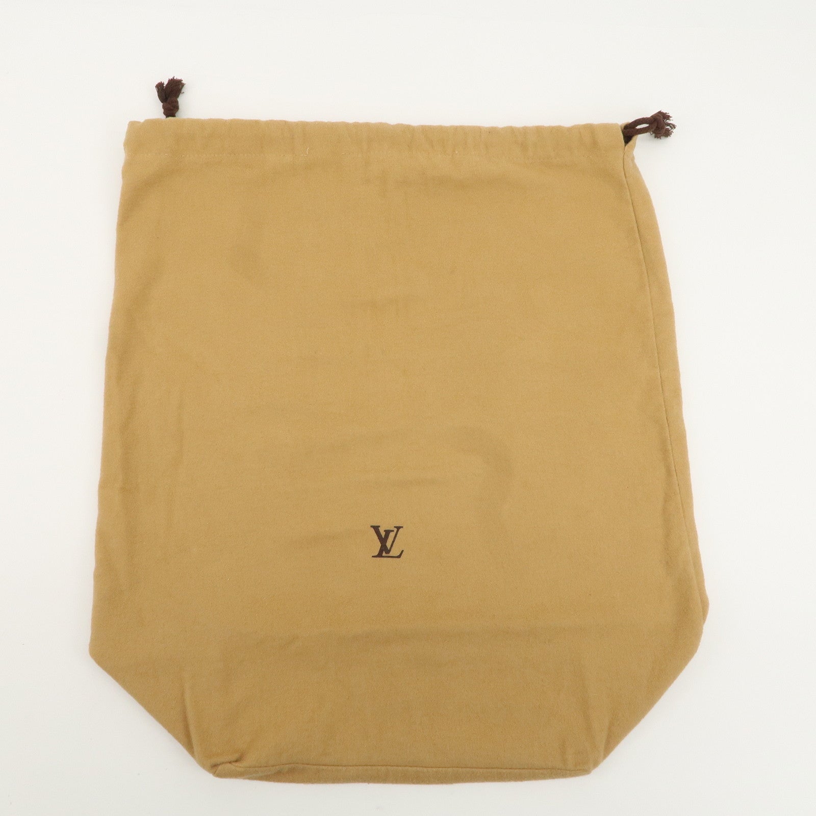 Louis Vuitton Set of 8 Dust Bag Storage Bag Drawstring Beige Used