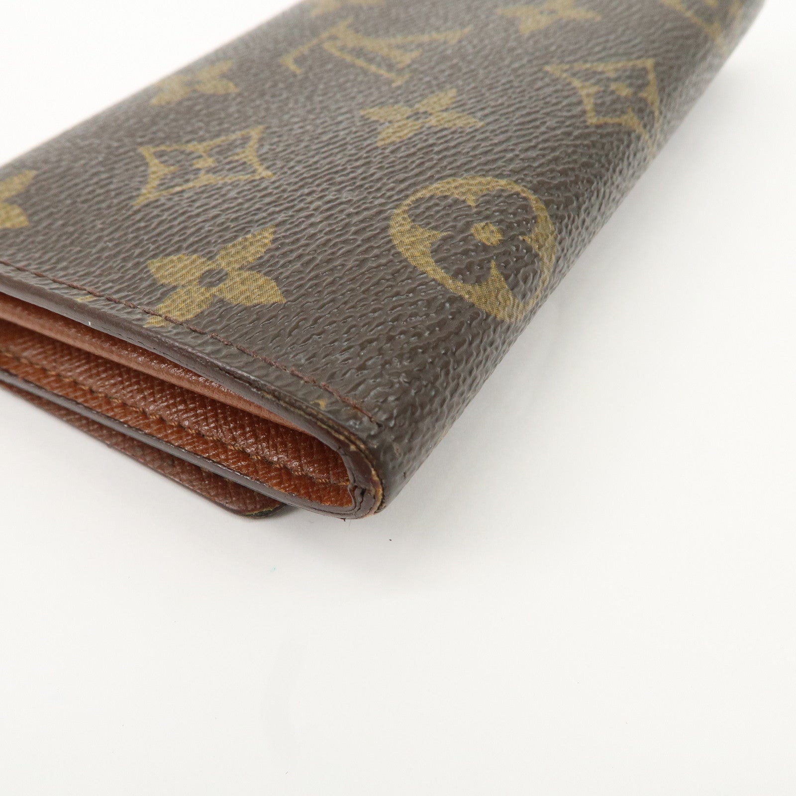 Louis Vuitton Monogram Porte Monnaie Zip Bifold Wallet M61735