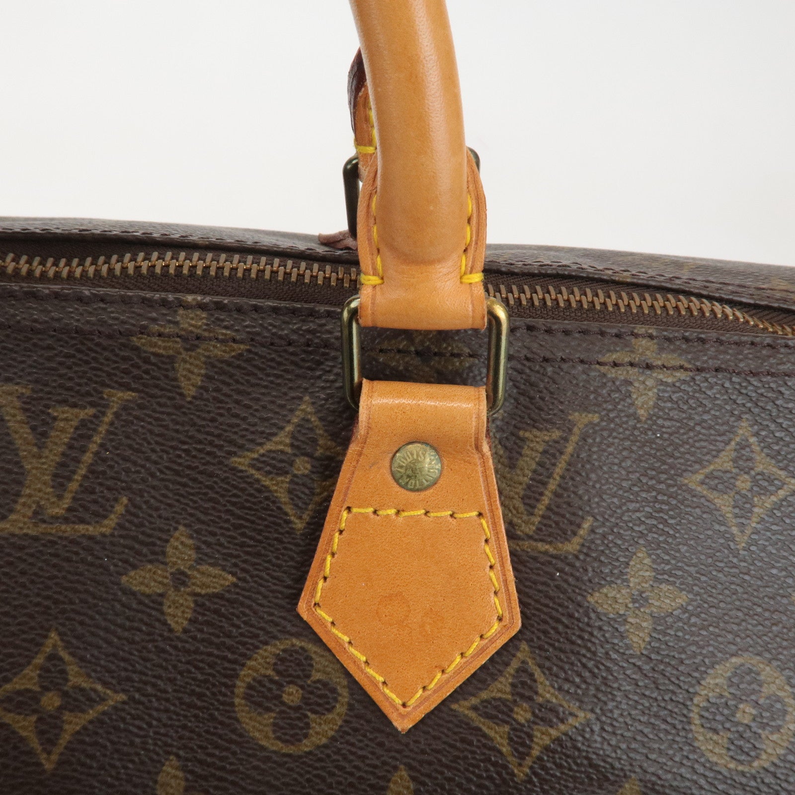 Louis Vuitton Monogram Speedy 40 Hand Bag Boston Bag M41522 Used