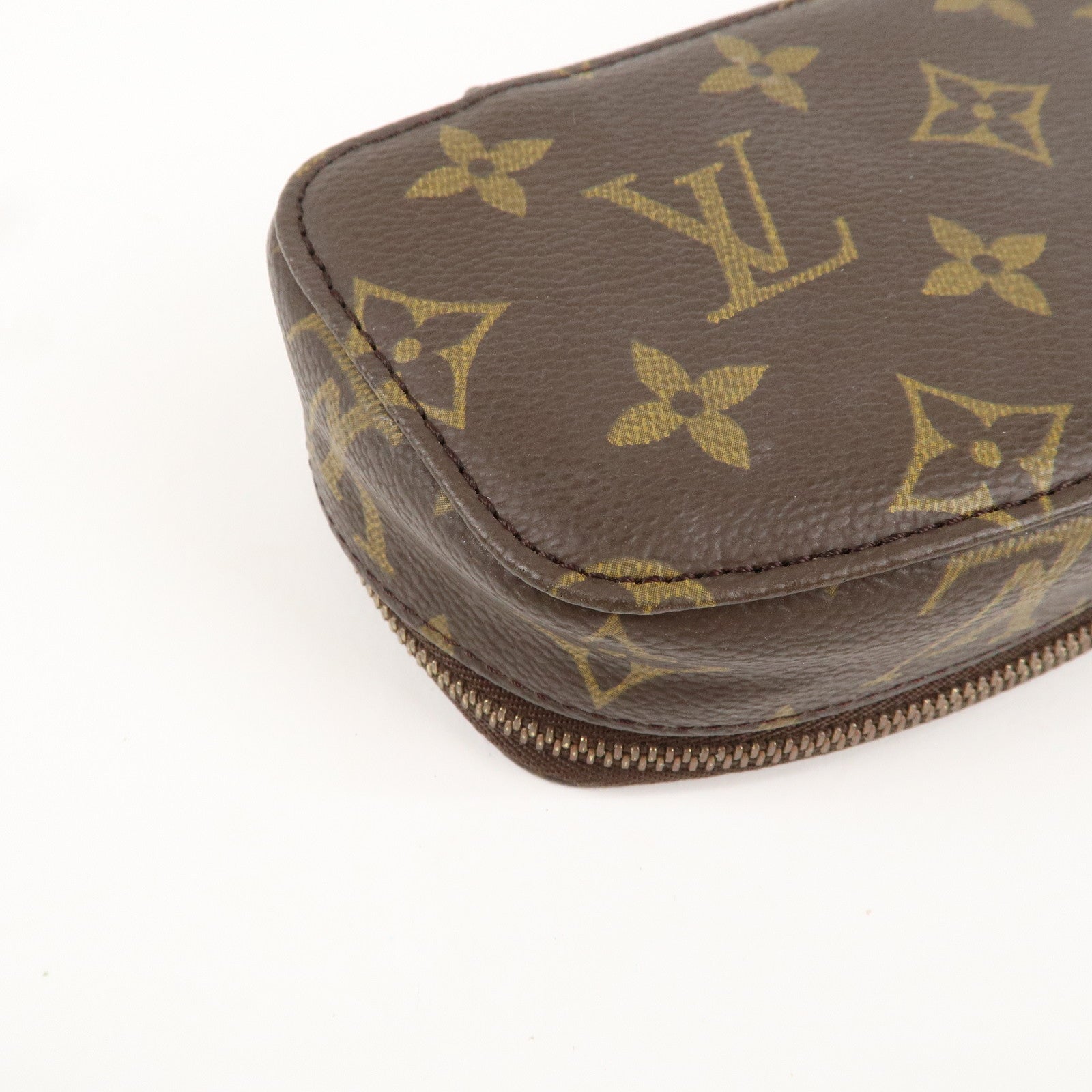 Louis Vuitton Monogram Posh Monte Carlo Pouch Brown M47352