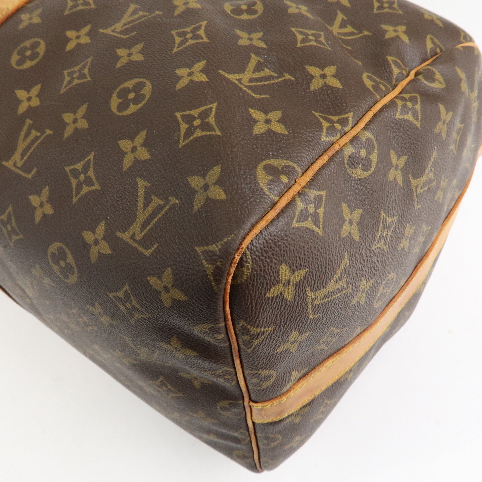 Louis Vuitton Monogram Keep All Bandouliere 55 Boston Bag M41414 Used