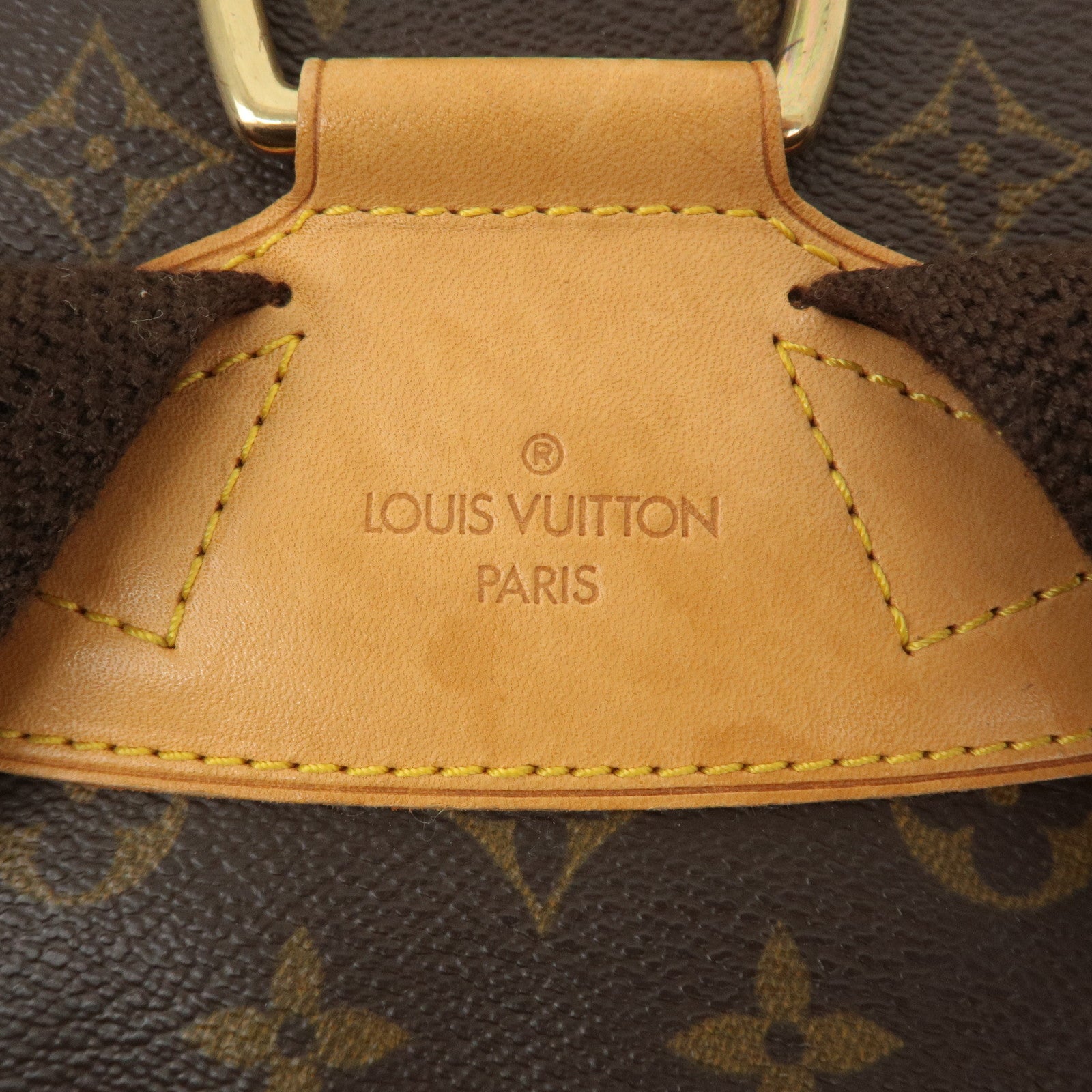 Louis Vuitton Monogram Montsouris GM Back Pack Brown M51135